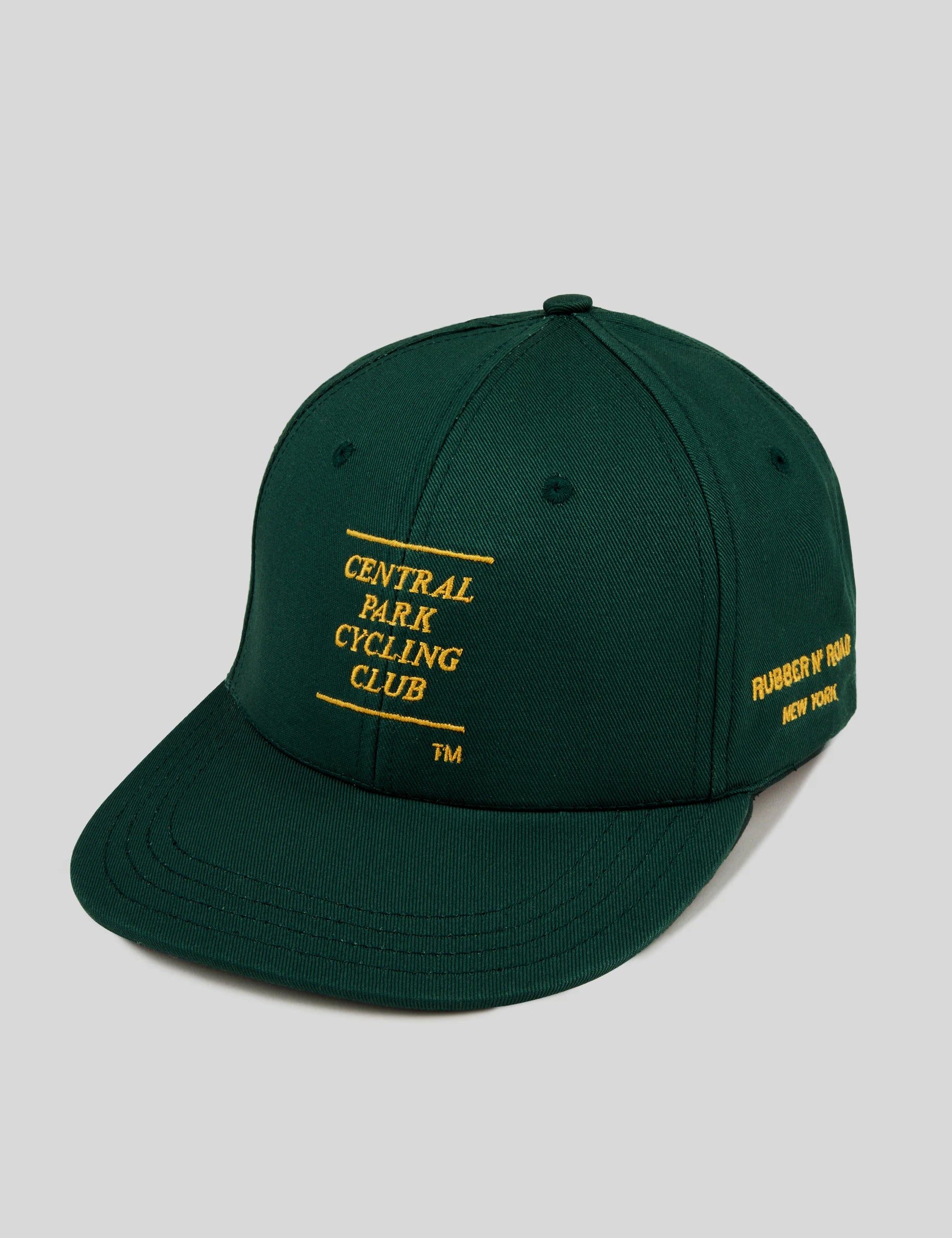 Central Park Cycling Club™ hat made in USA side view