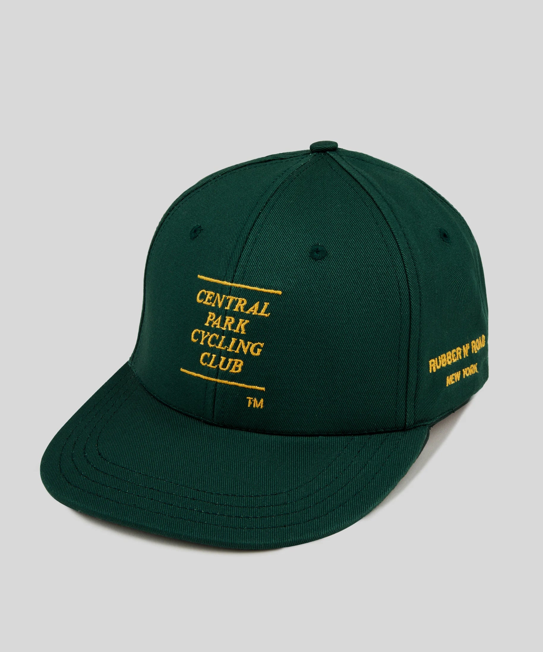 Central Park Cycling Club™ hat made in USA side view