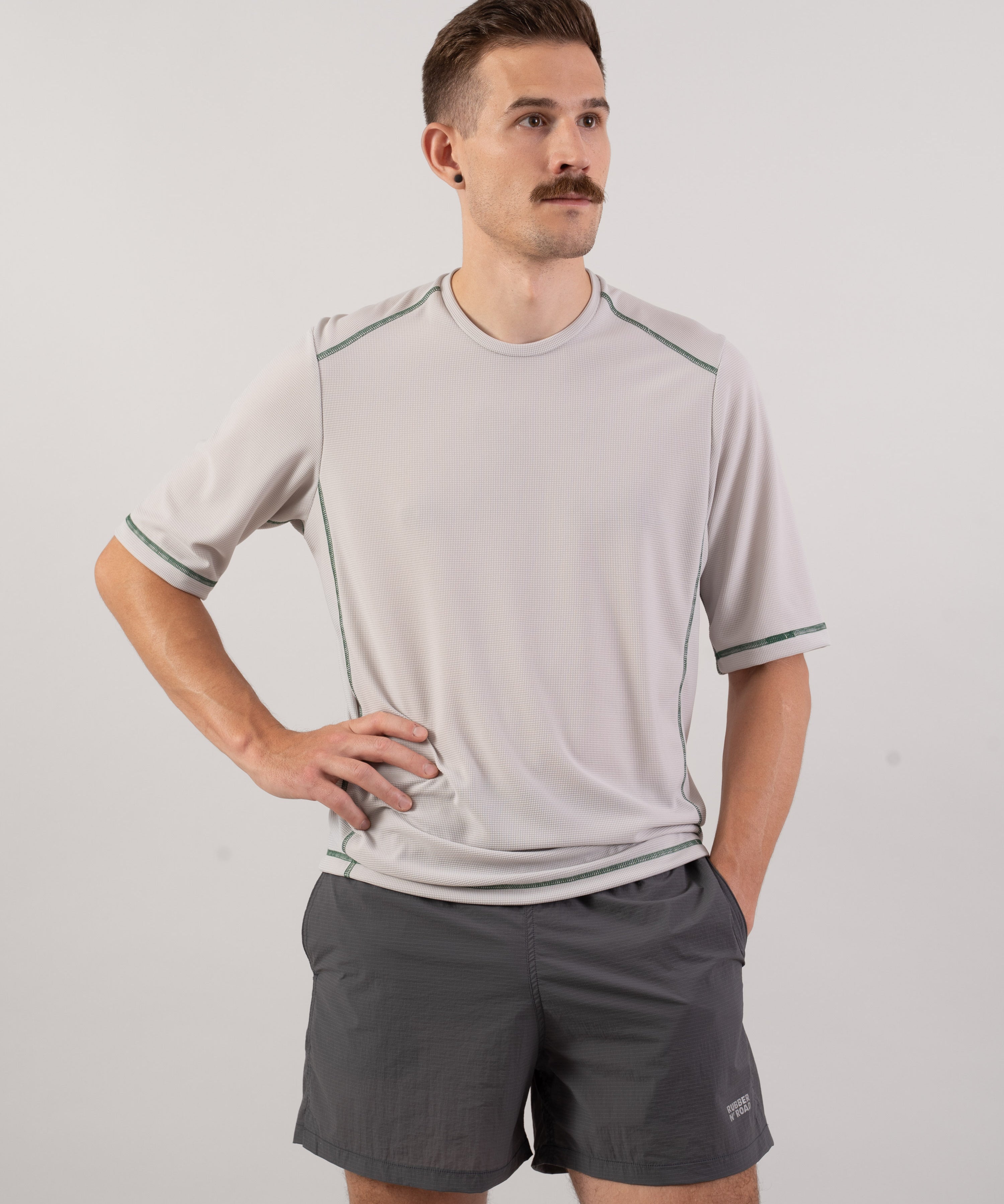 Trail Grid Tee - RUBBER N' ROAD NEW YORK