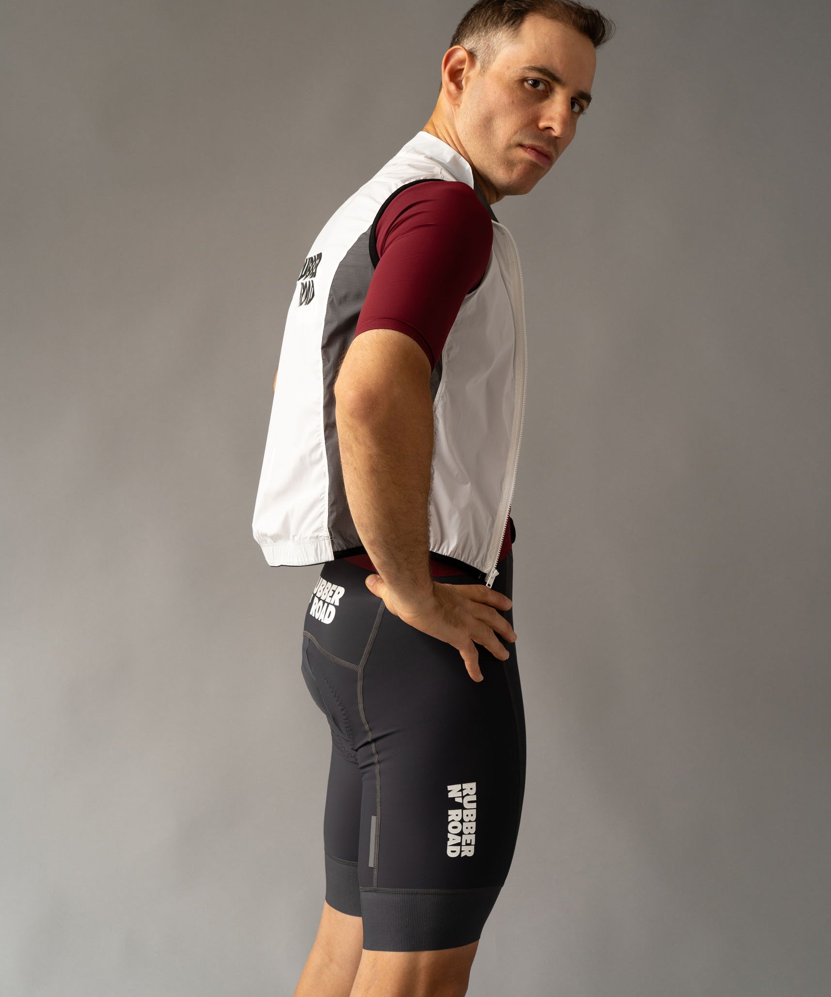 Uniform Wind Vest 2.0 - White - RUBBER N' ROAD
