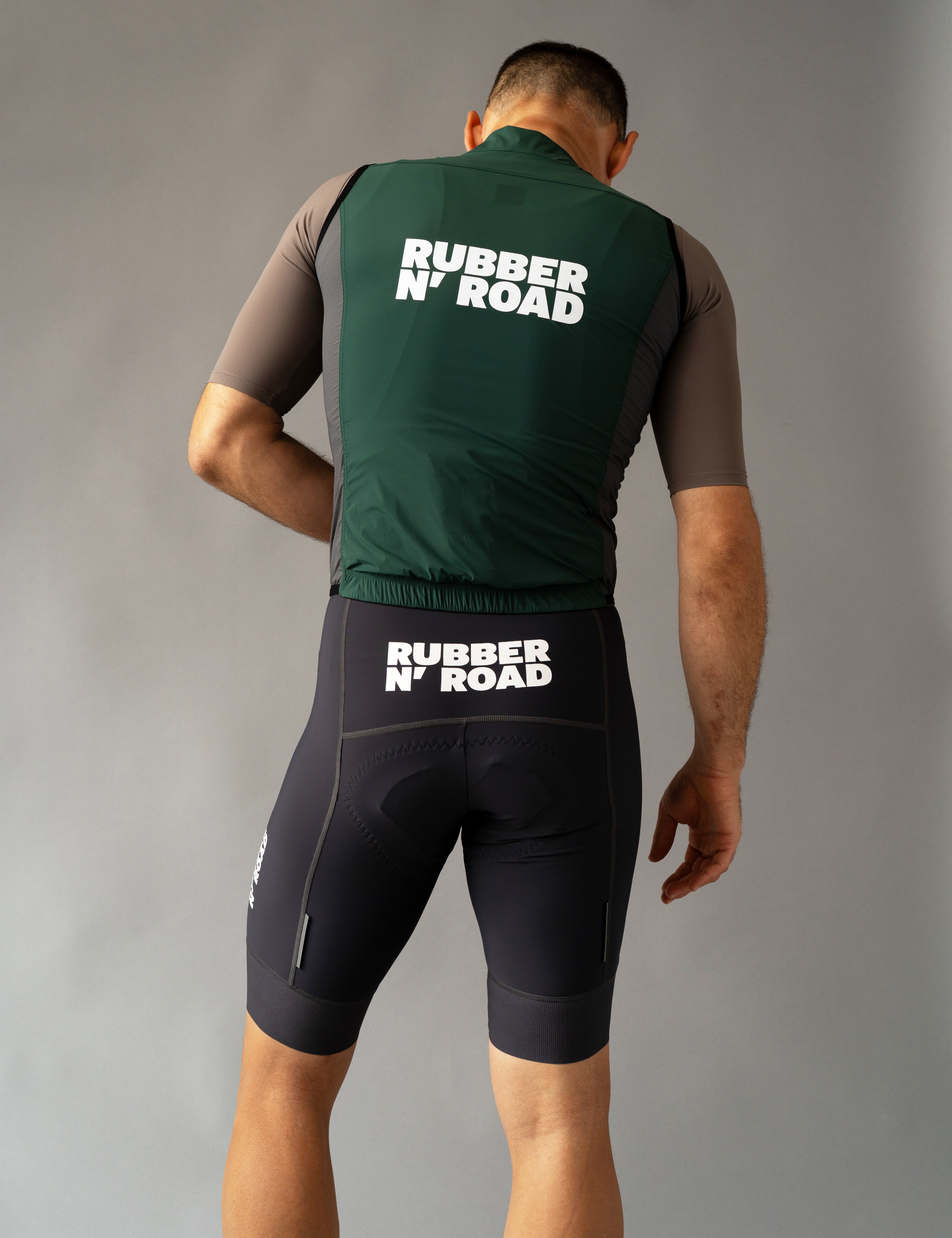 Uniform Wind Vest 2.0 - Forest Green - RUBBER N' ROAD