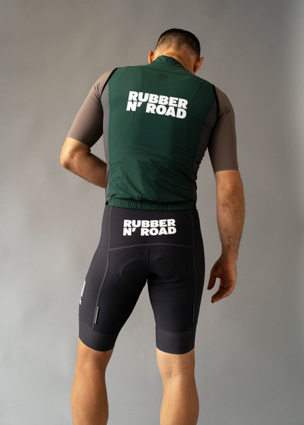 Uniform Wind Vest 2.0 - Forest Green – RUBBER N' ROAD CYCLING