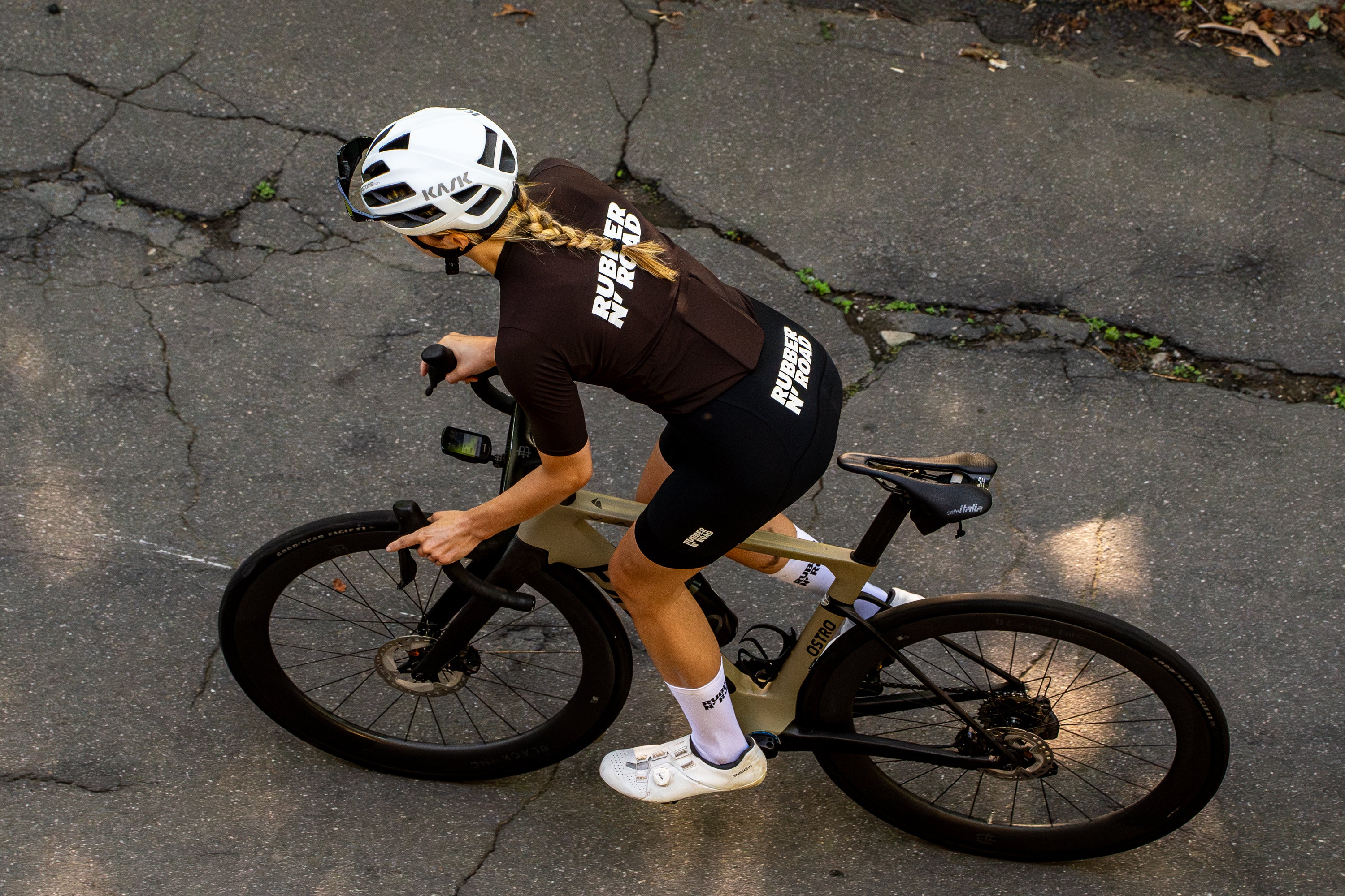 RUBBER N' ROAD ビブタイツ ダークグレー Size M Women's Apparel – RUBBER N' ROAD CYCLING
