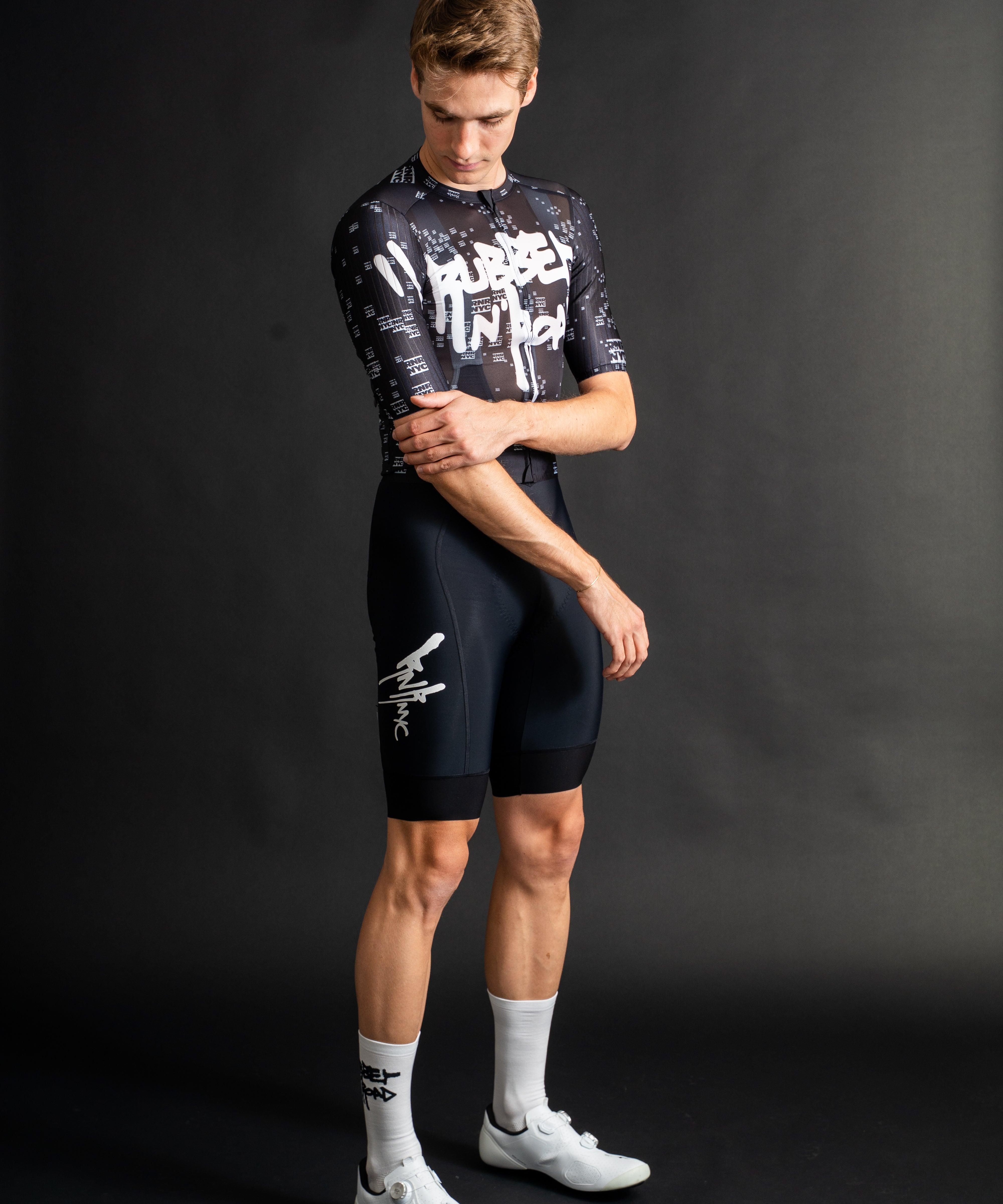 Uniform Air Jersey - Black Graffiti - RUBBER N' ROAD