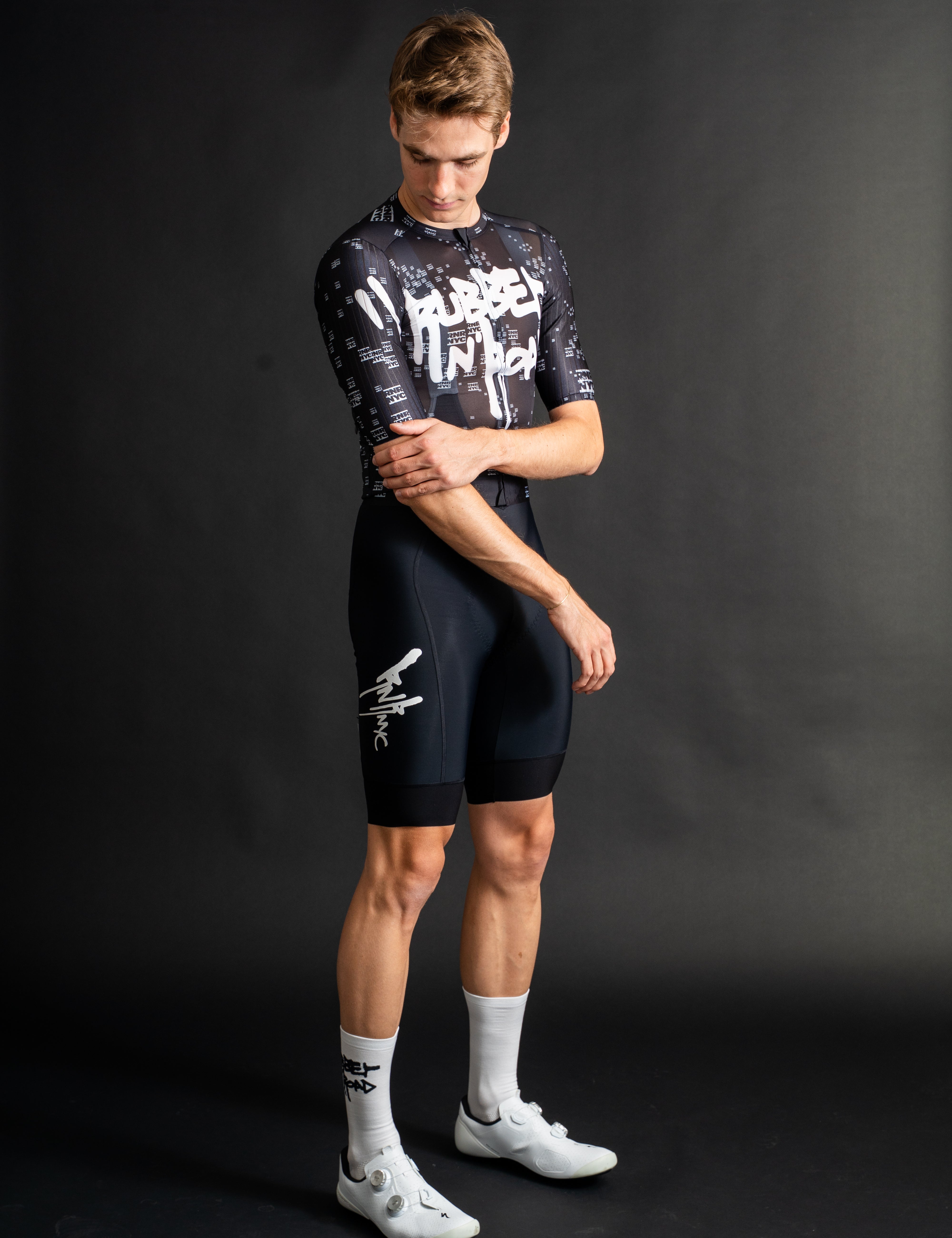 Uniform Air Jersey - Black Graffiti - RUBBER N' ROAD