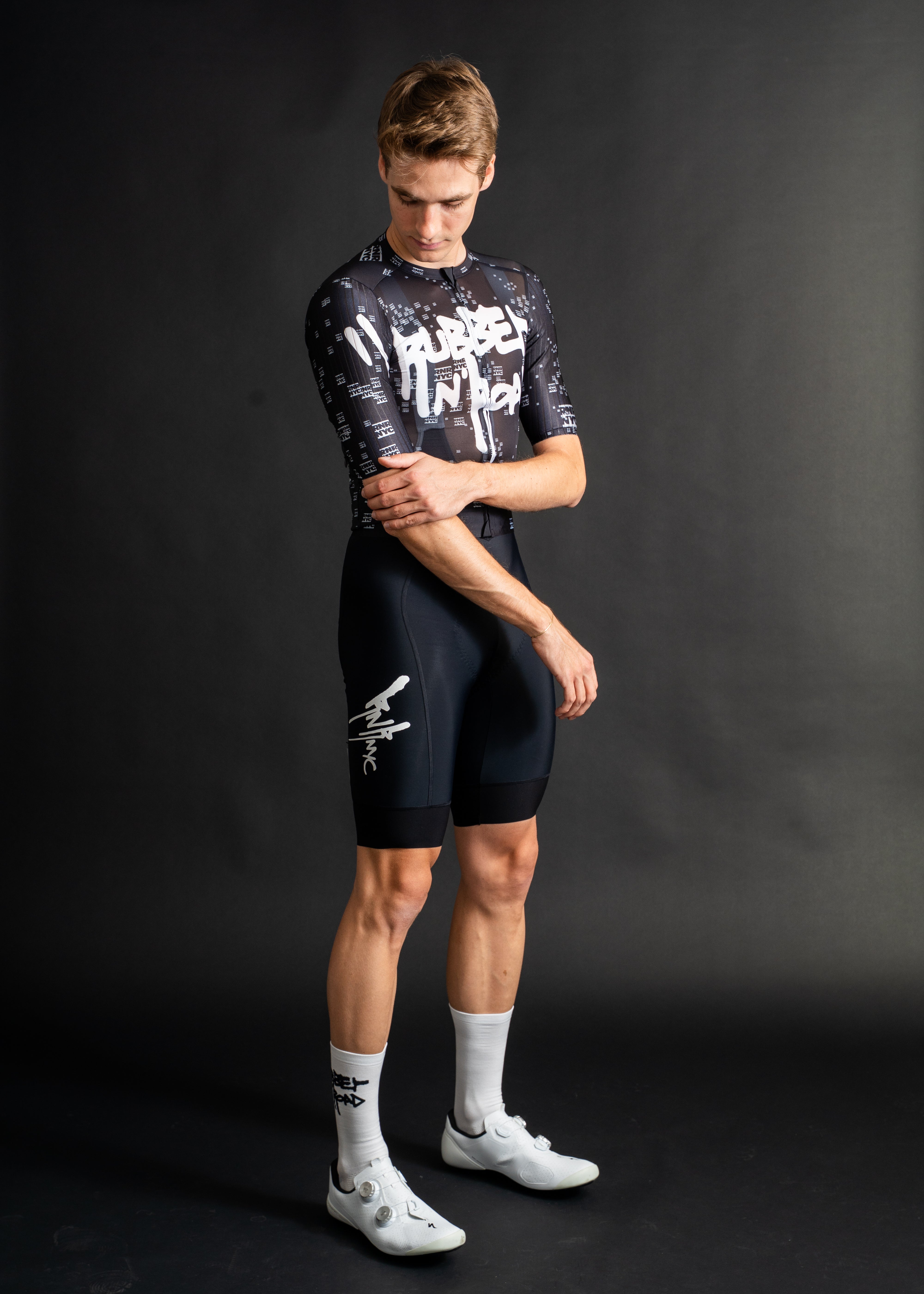 Uniform Air Jersey - Black Graffiti - RUBBER N' ROAD
