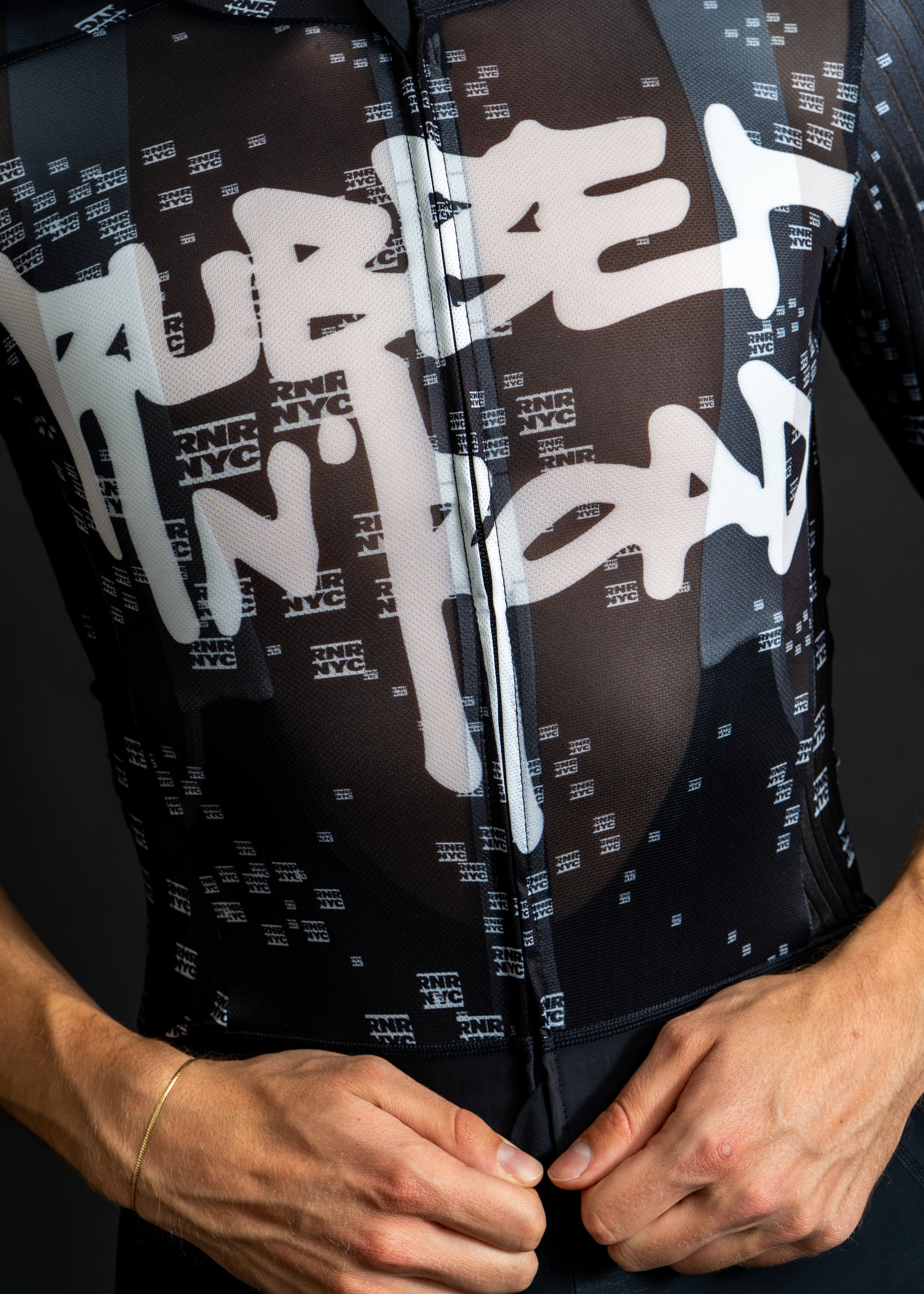Uniform Air Jersey - Black Graffiti - RUBBER N' ROAD