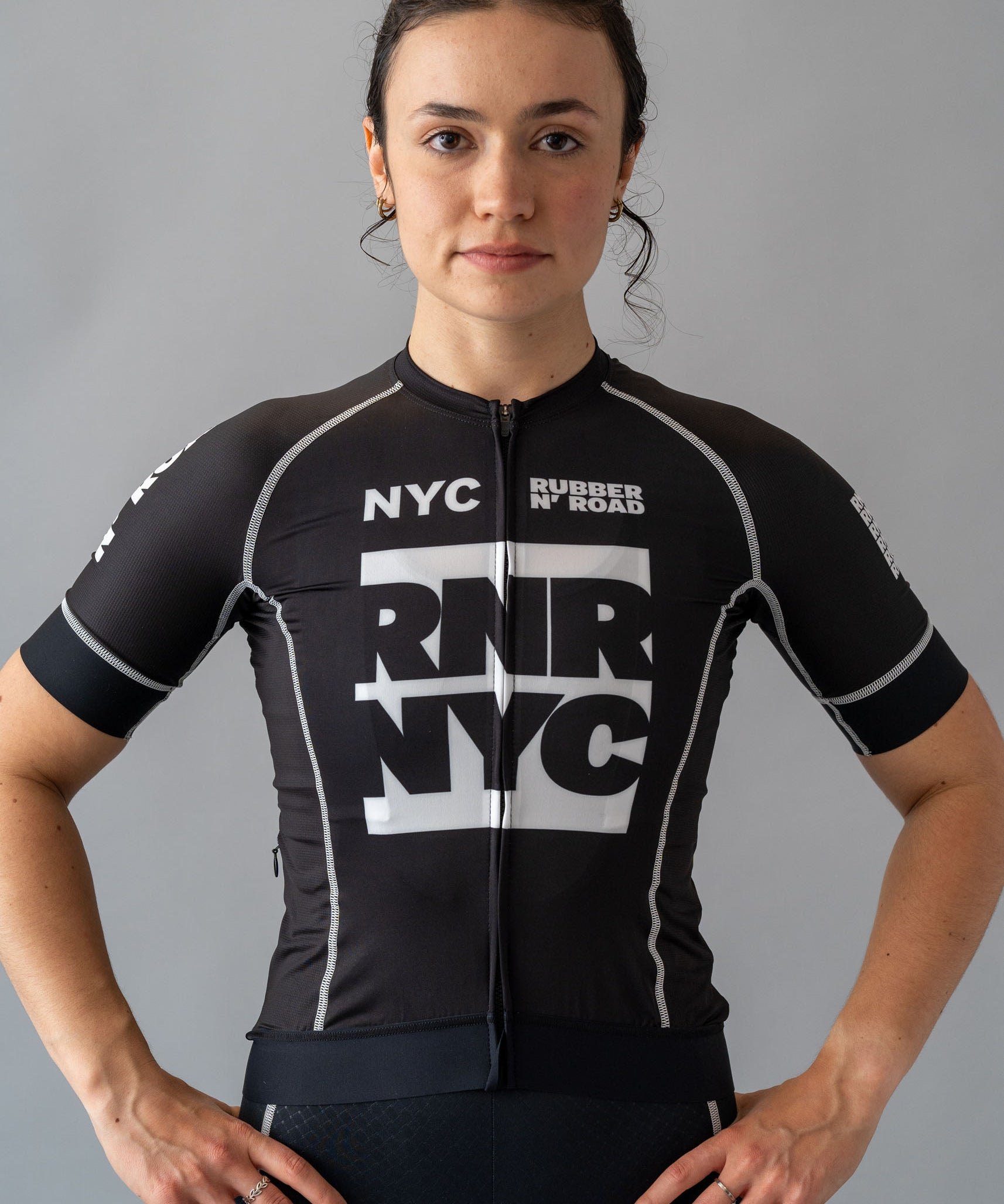 Women's RNRNYC™ IMPACT Jersey - Black/White - RNRNYC™