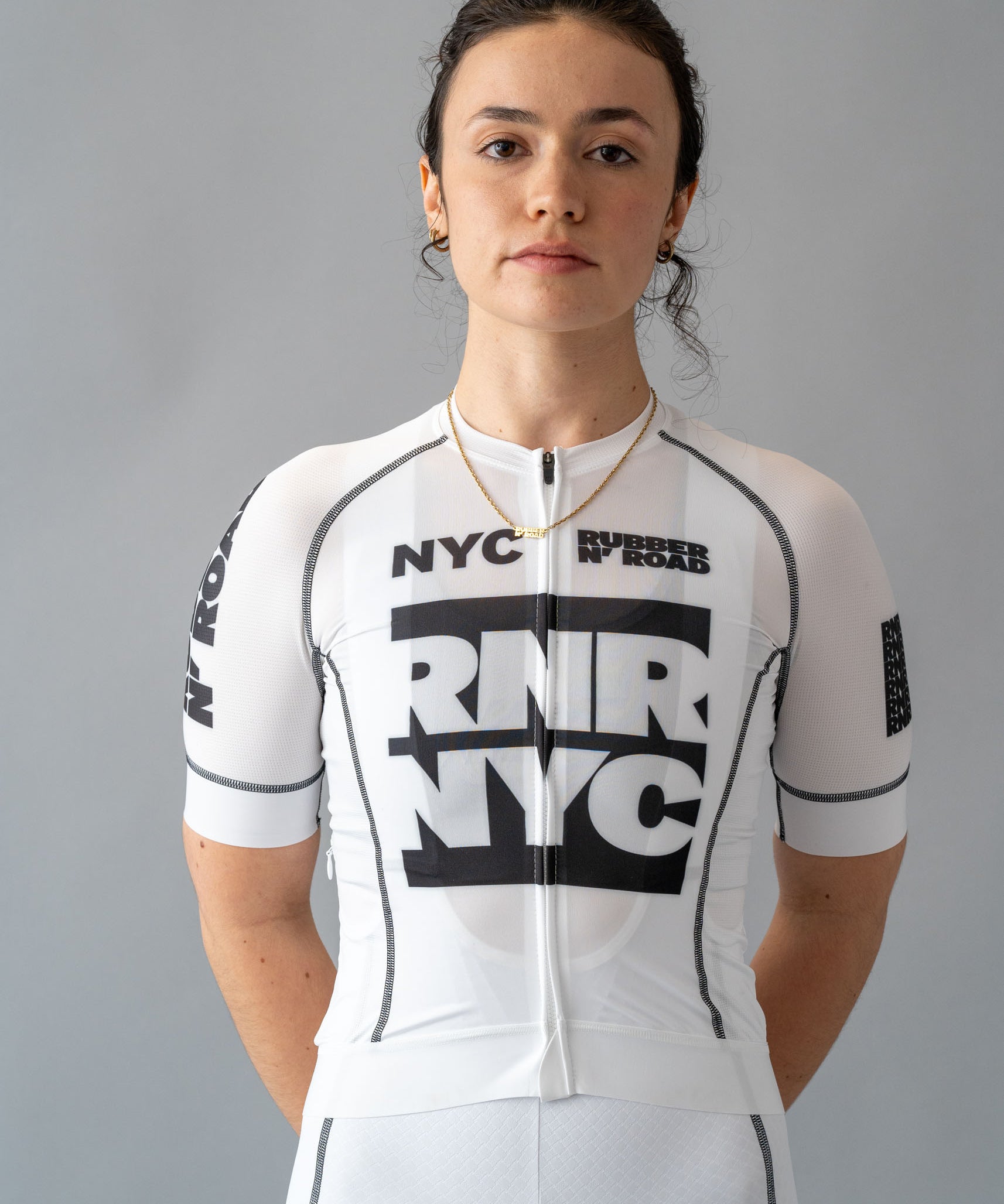Women's RNRNYC™ IMPACT Jersey - White/Black - RNRNYC™