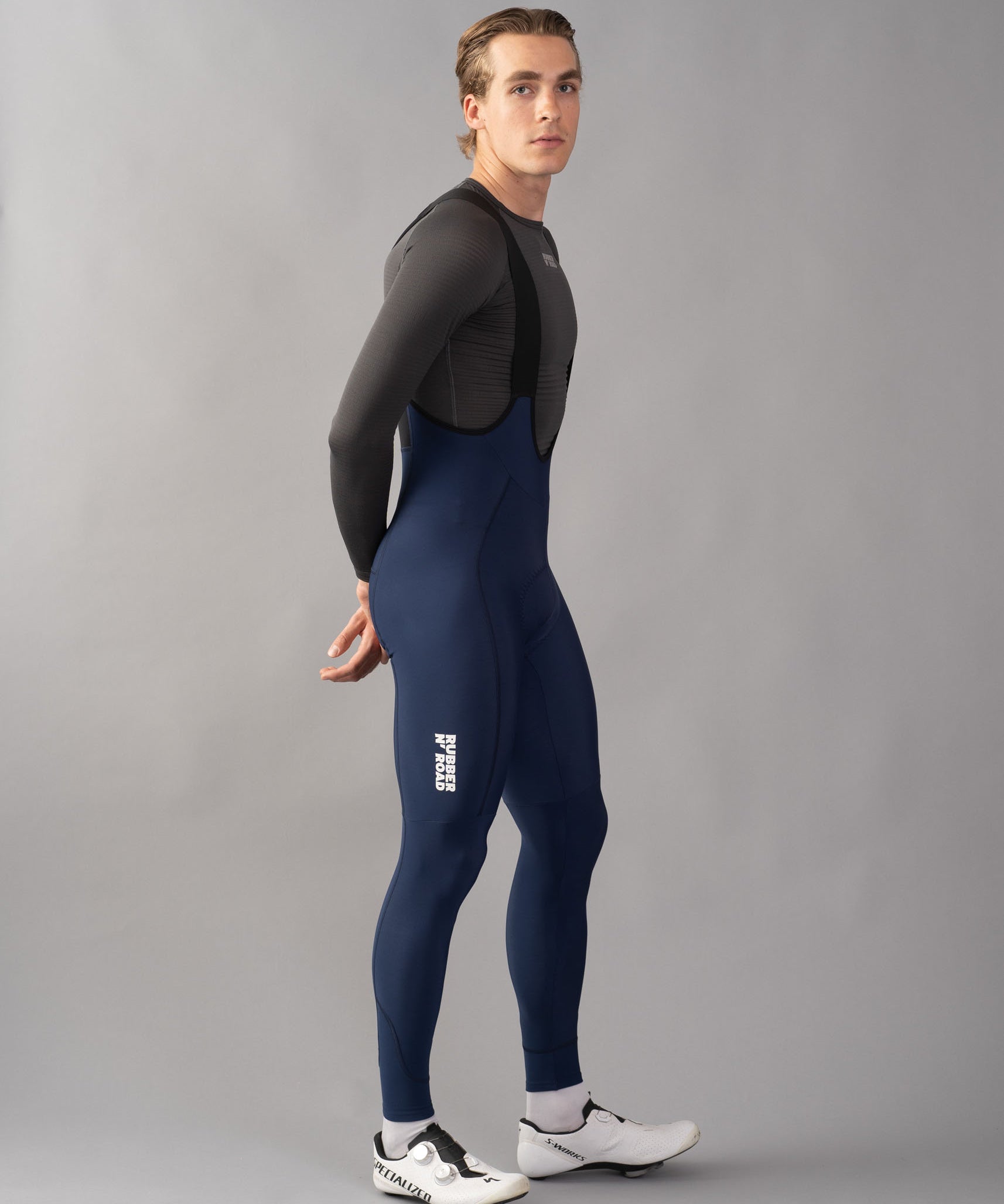 Uniform Bib Tights - Dark Blue - RUBBER N' ROAD