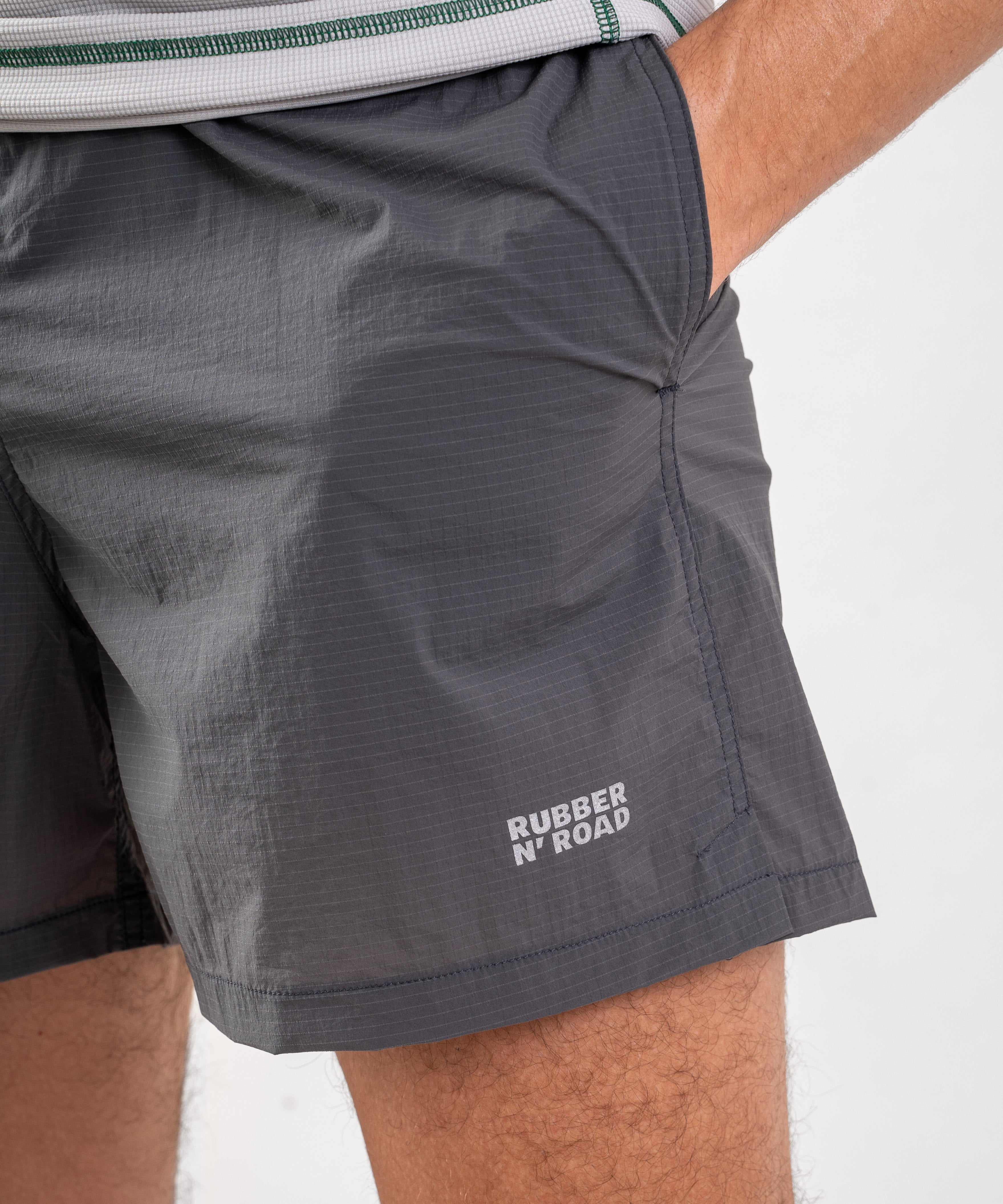 Helium Ripstop Shorts - Cobblestone - RUBBER N' ROAD