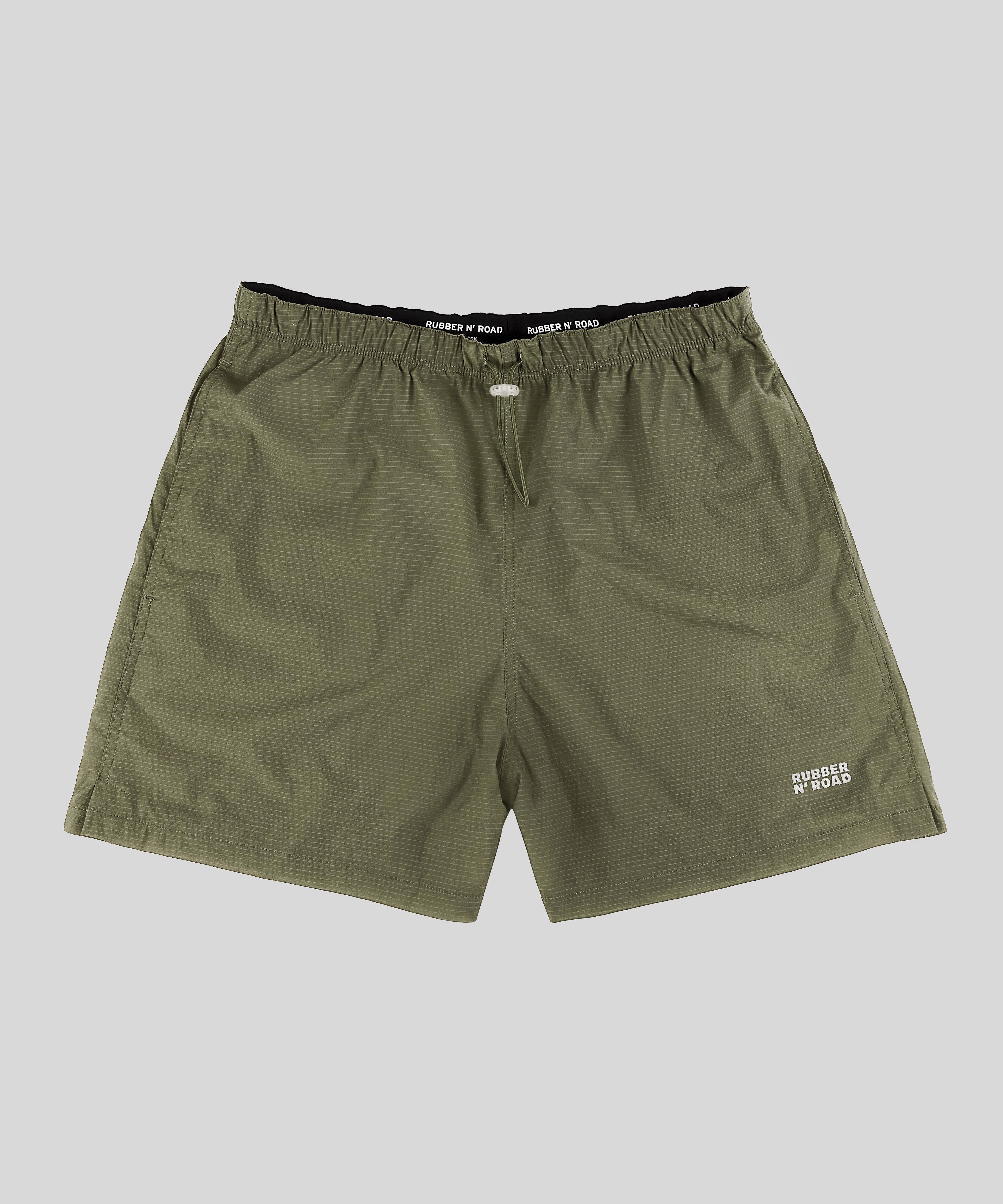 Helium Ripstop Shorts - Willow - RUBBER N' ROAD