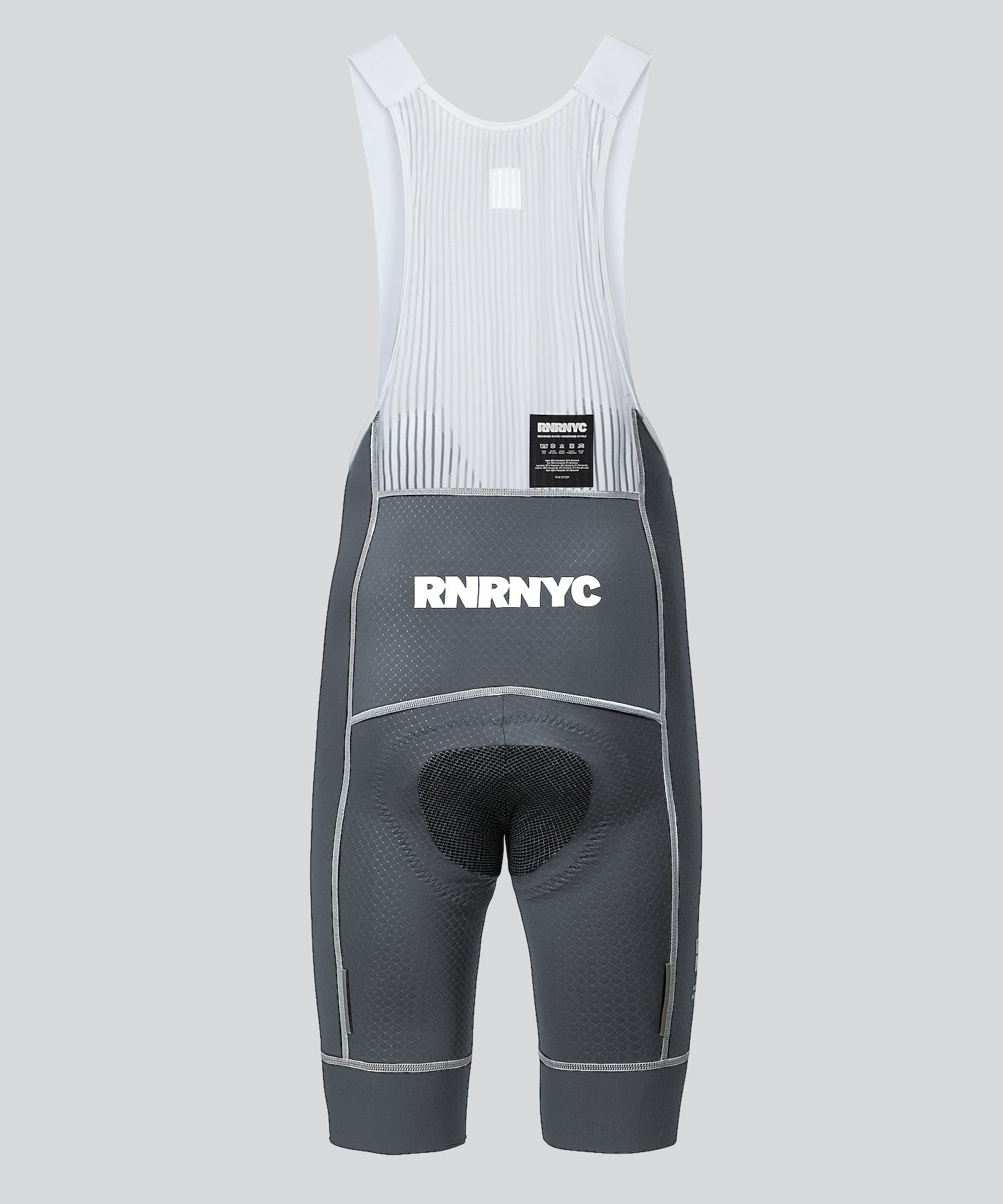 Women's RNRNYC™ IMPACT Bib Shorts - Concrete - RNRNYC™