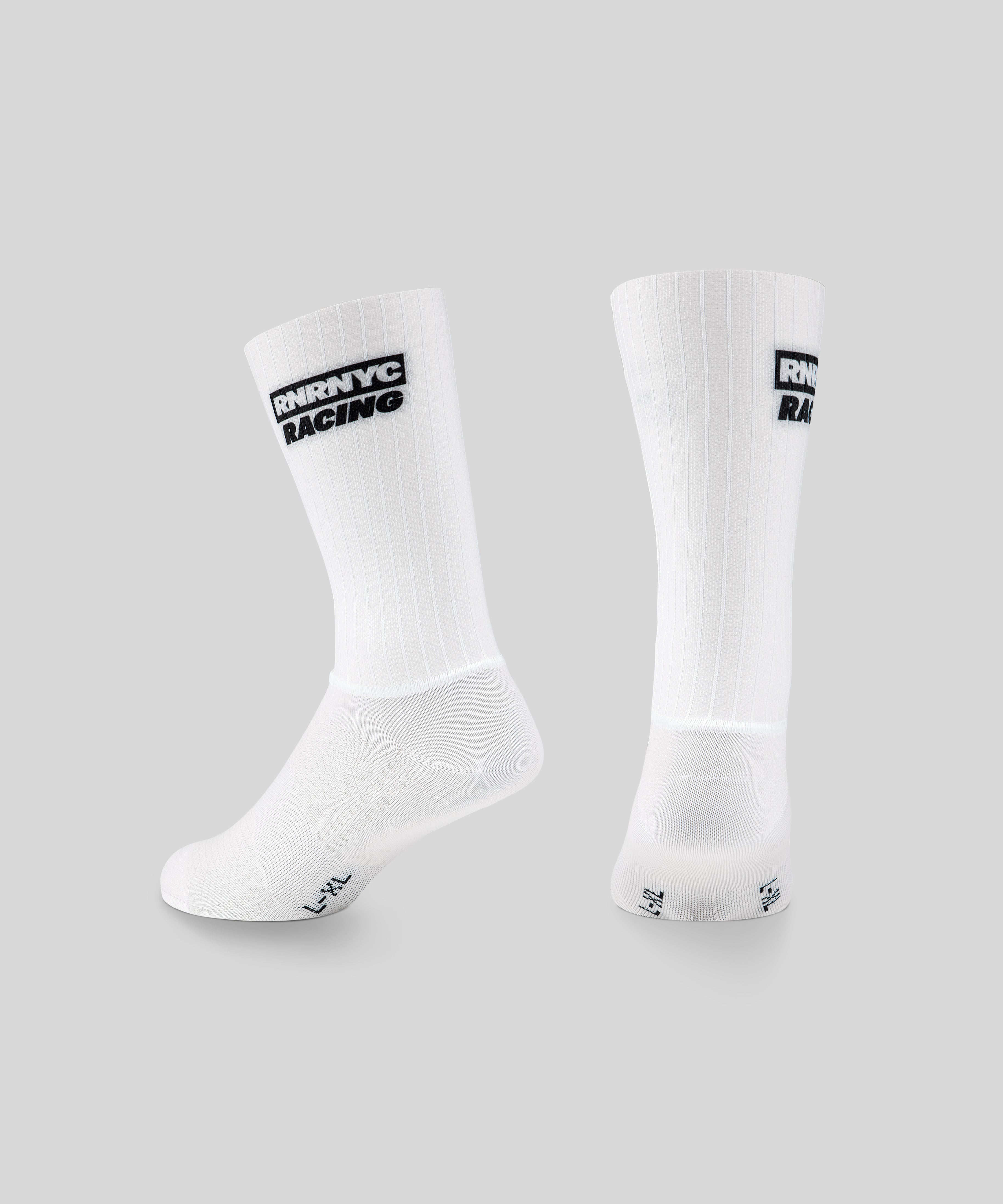 RNRNYC RACING Pro Aero Socks - White