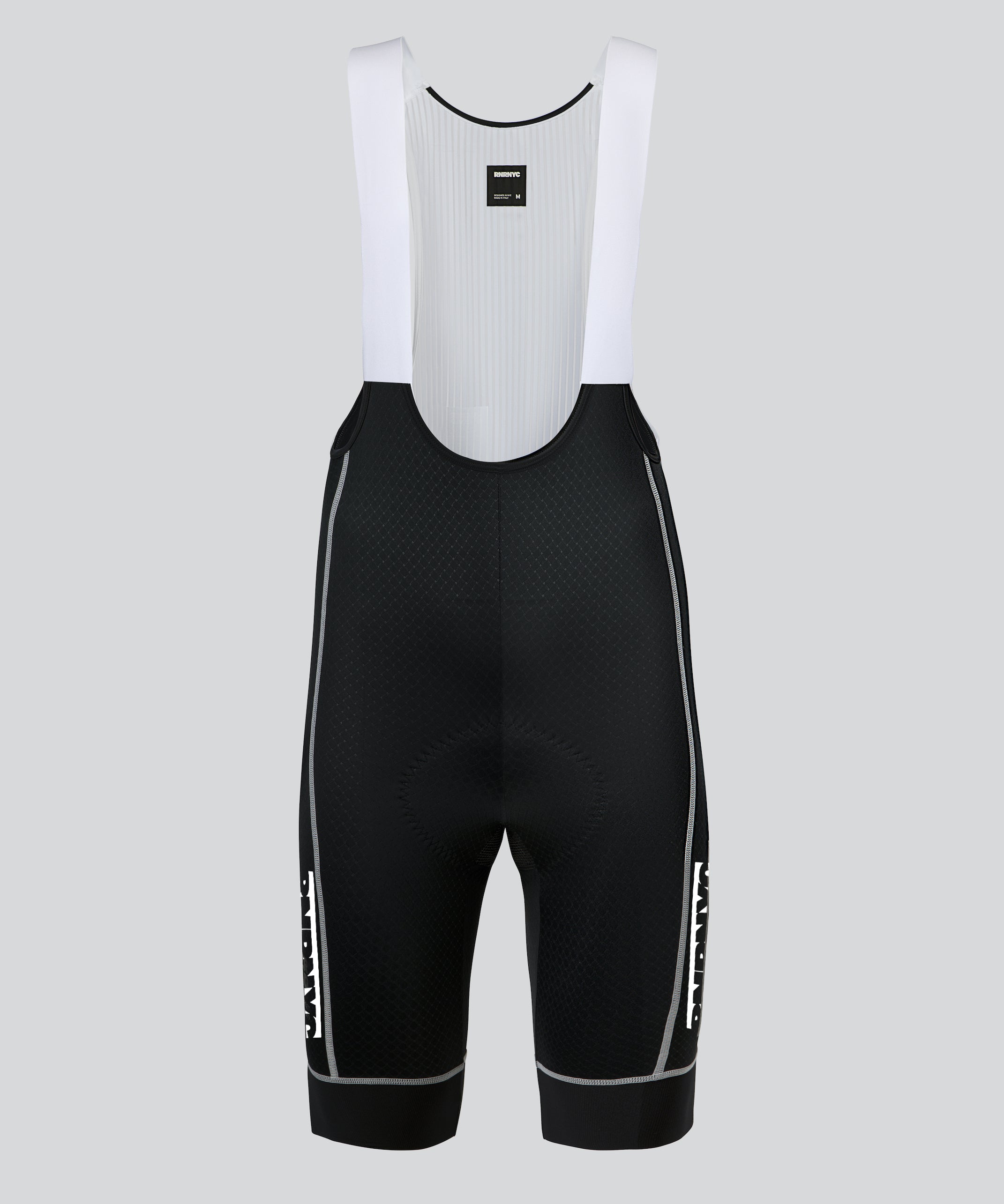 RNRNYC™ IMPACT Bib Shorts - Black/White - RNRNYC™