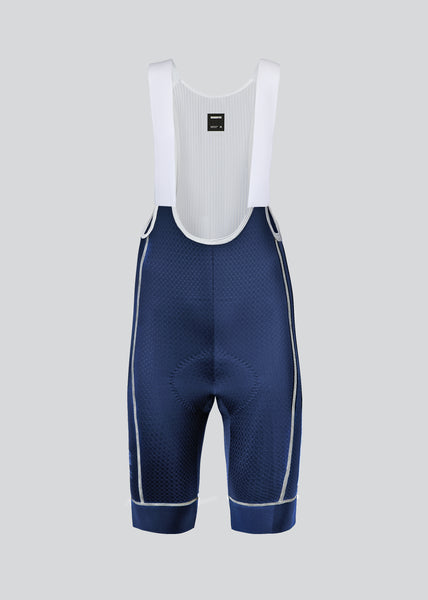 Women's RNRNYC™ IMPACT Bib Shorts - Midtown Blue – RUBBER N' ROAD