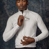 Rebel Hybrid Jacket - White / Chrome - RUBBER N' ROAD