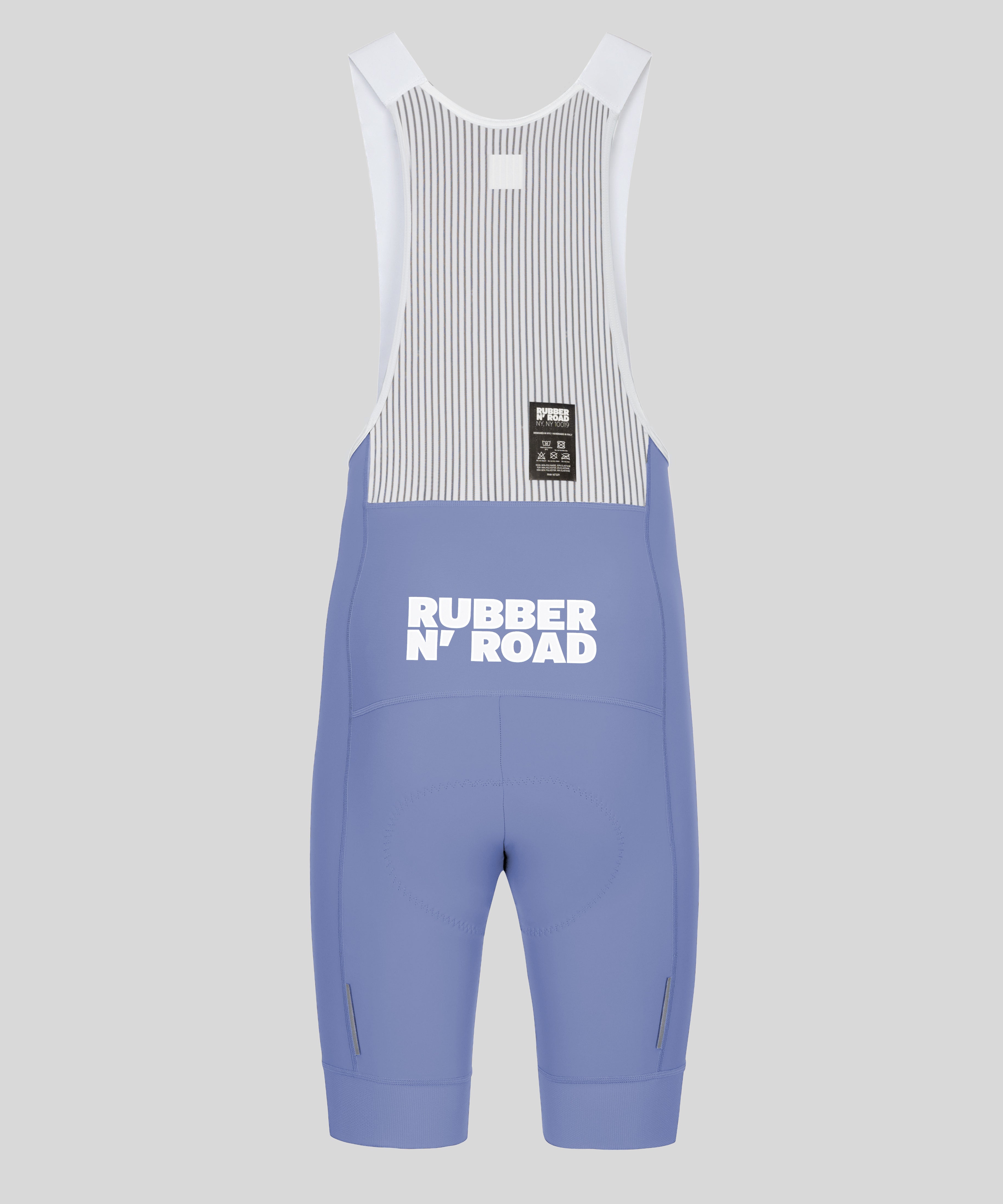 Uniform Bib Shorts - Periwinkle - RUBBER N' ROAD