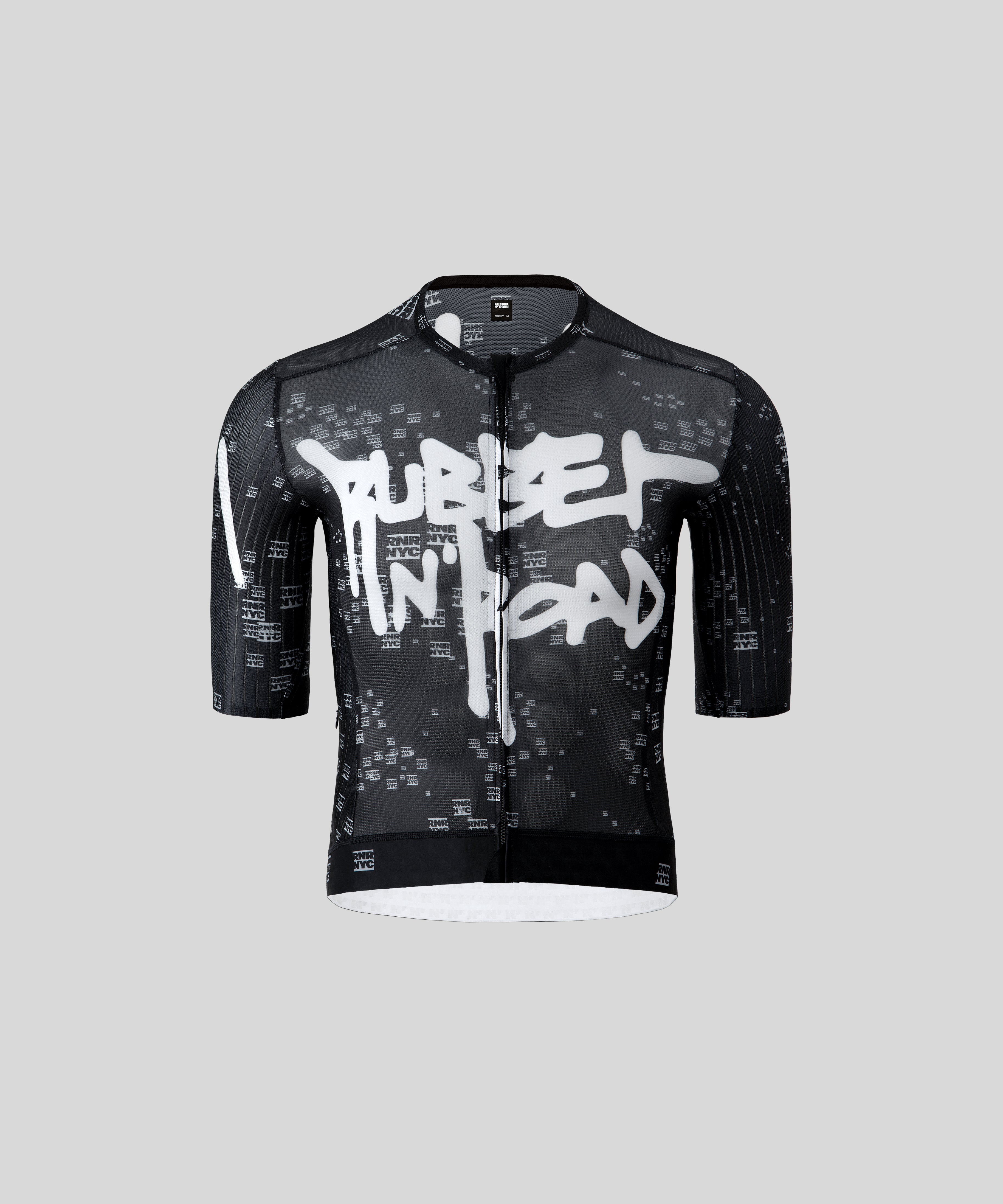 Uniform Air Jersey - Black/White Graffiti - RUBBER N' ROAD