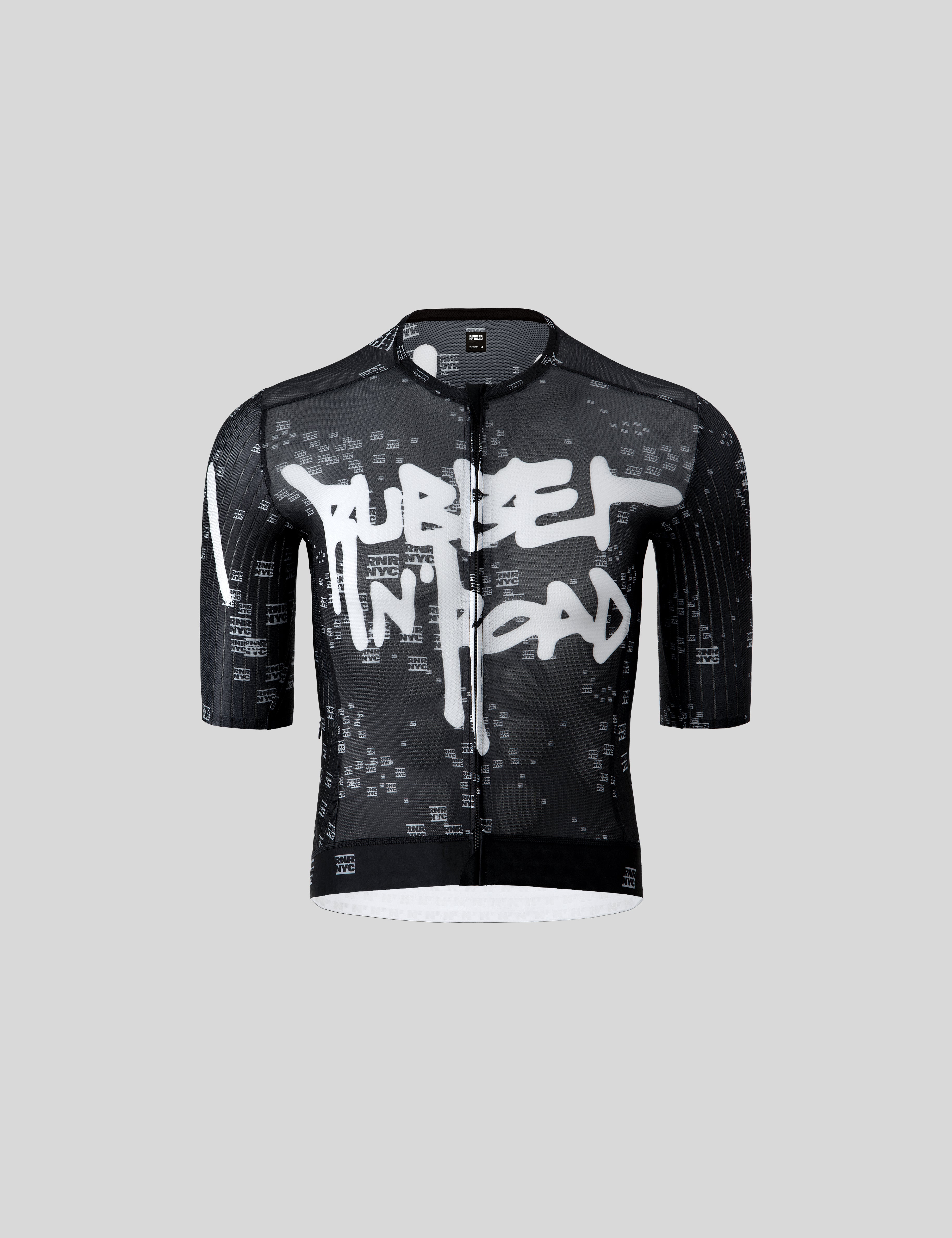 Uniform Air Jersey - Black/White Graffiti - RUBBER N' ROAD