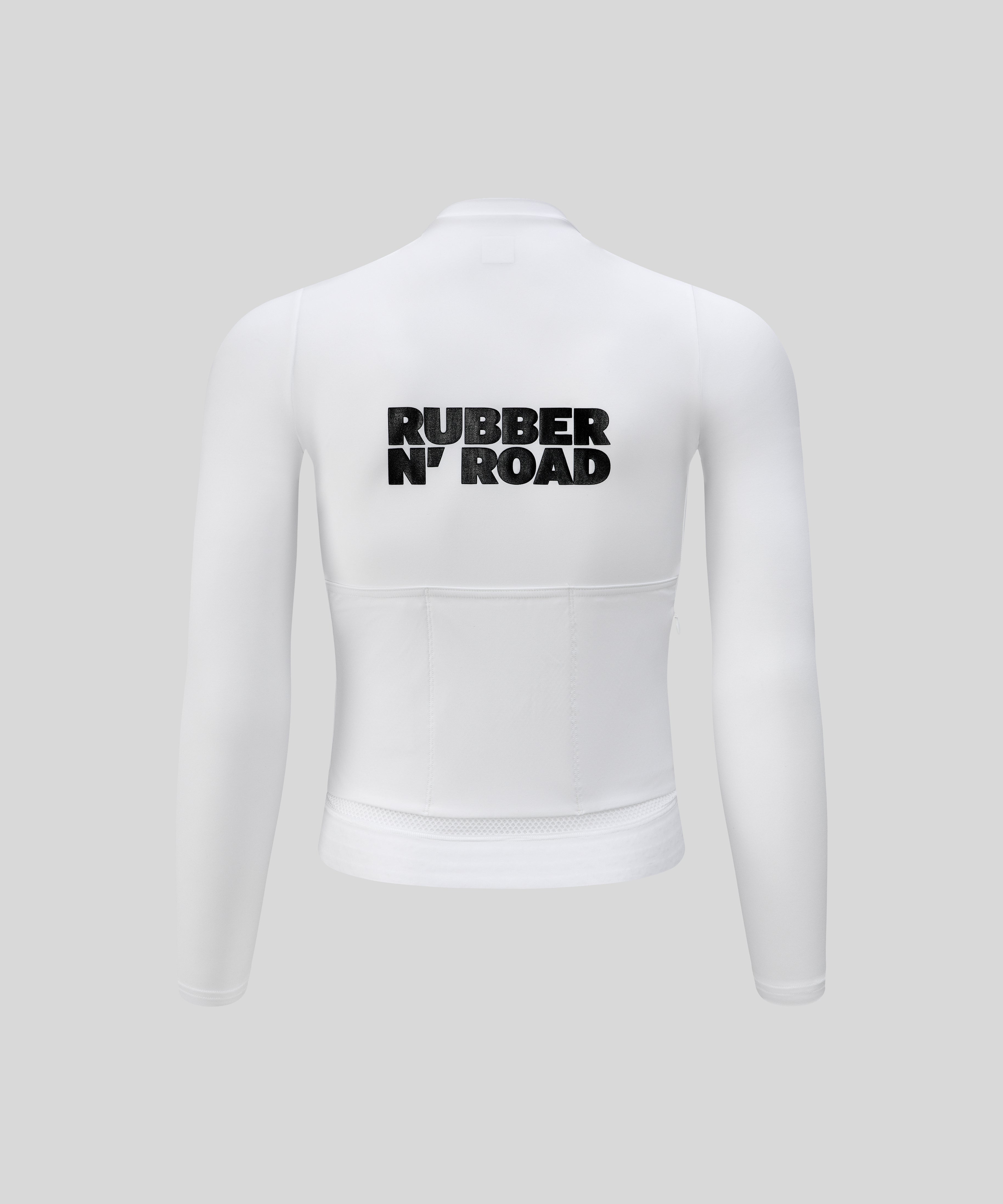 Women's Uniform Long Sleeve Jersey - White - RUBBER N' ROAD