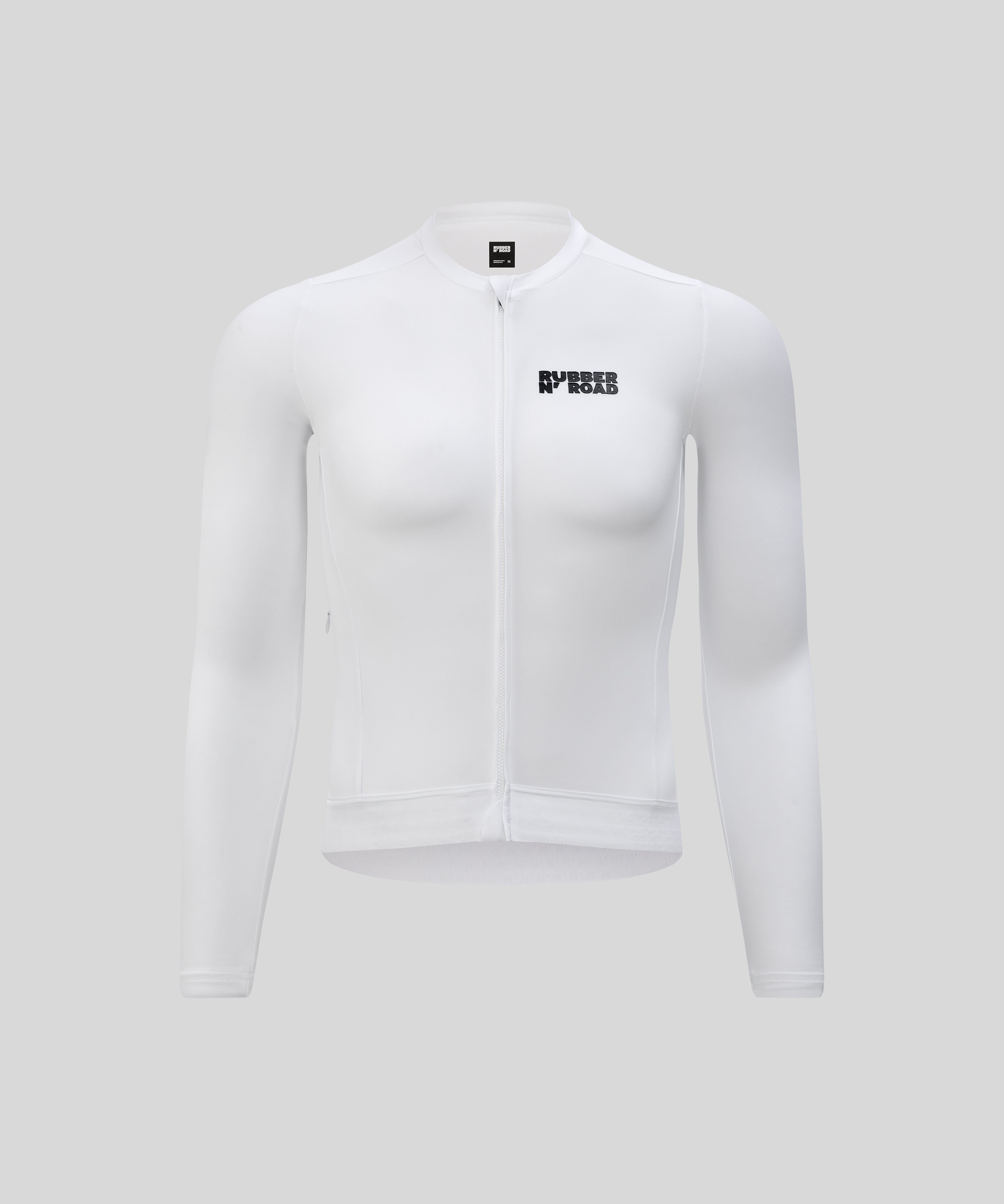Women's Uniform Long Sleeve Jersey - White - RUBBER N' ROAD