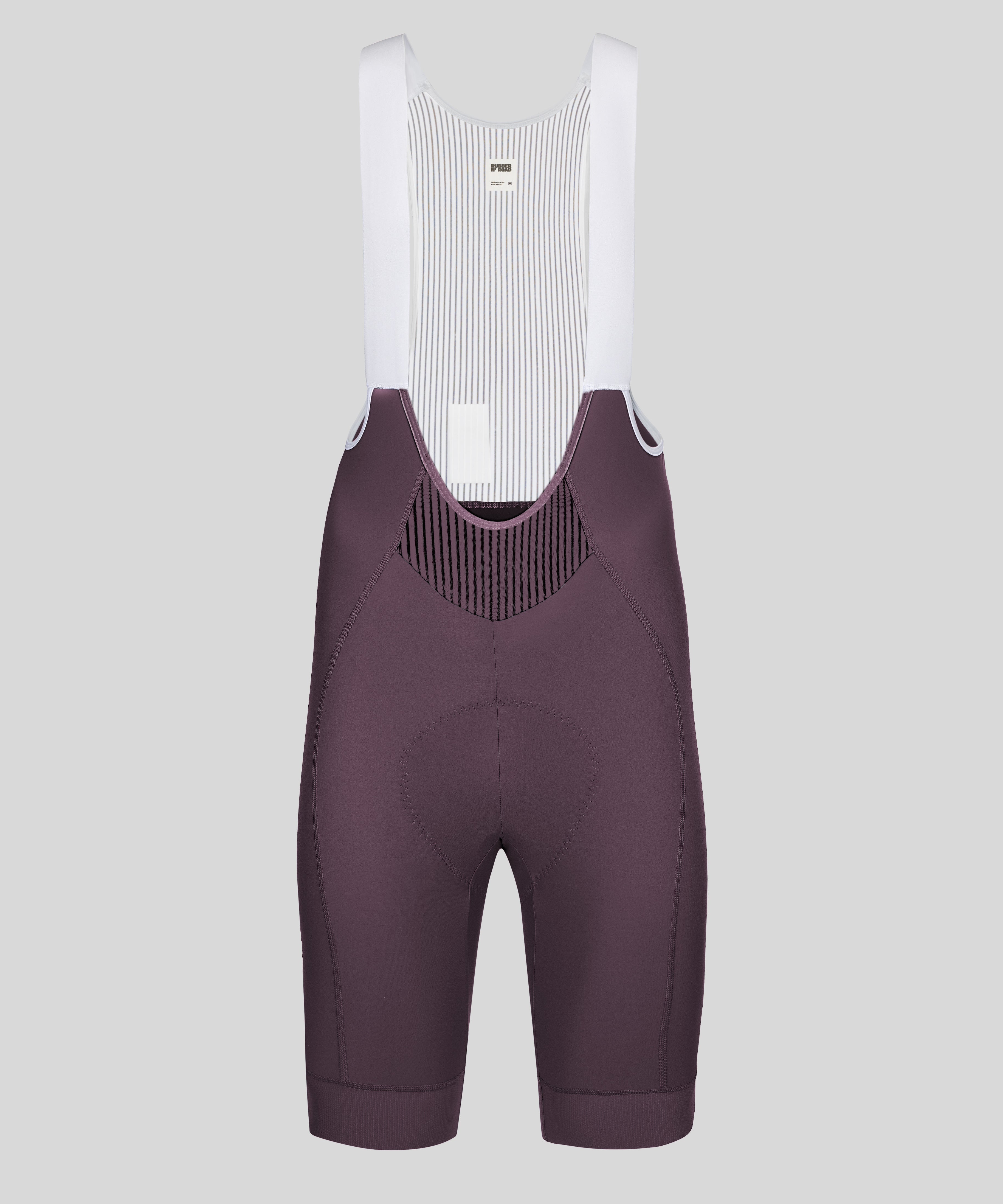 Women's Uniform Bib Shorts - Blackberry - RUBBER N' ROAD