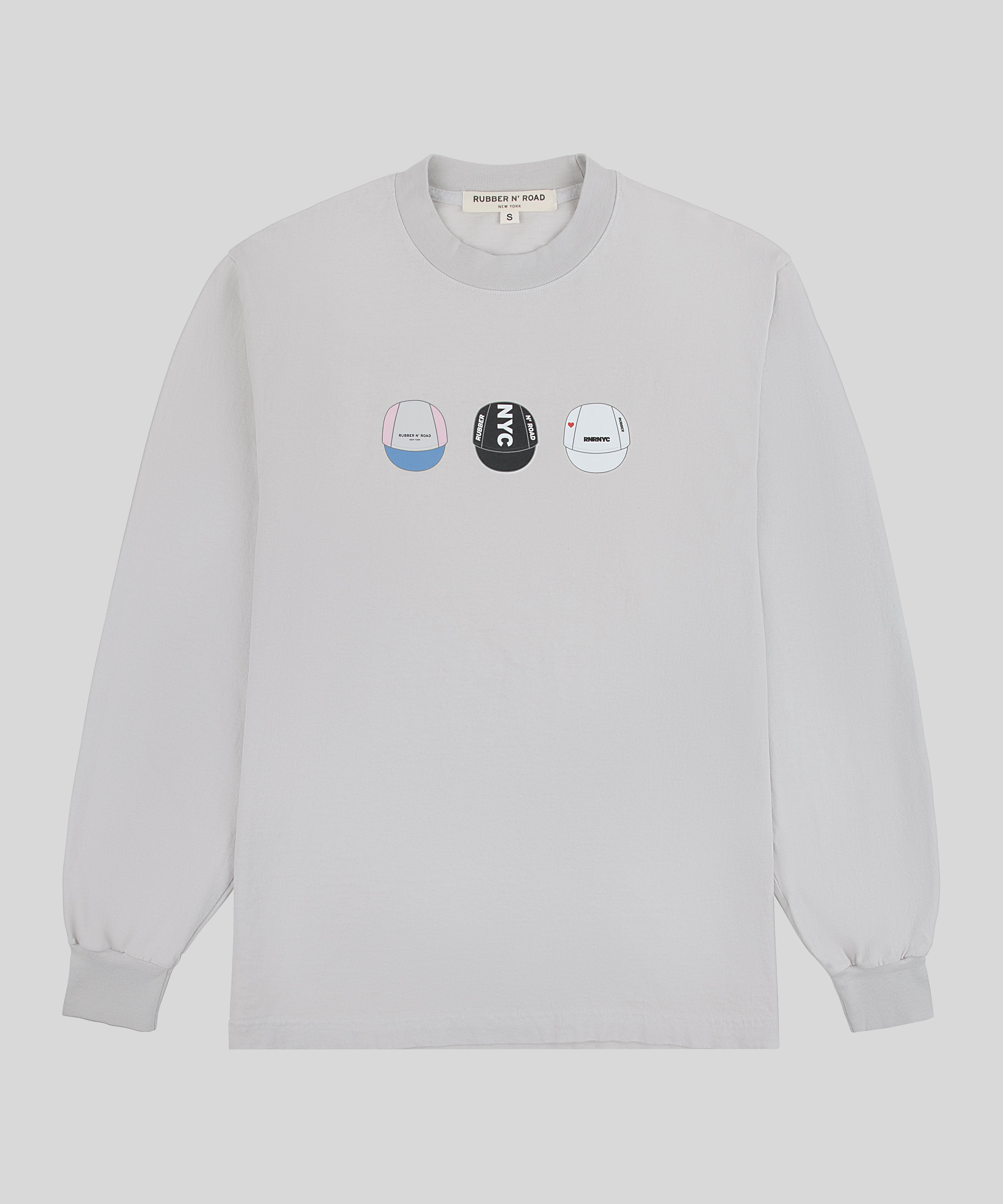 The Trio LS Tee - RUBBER N' ROAD NEW YORK