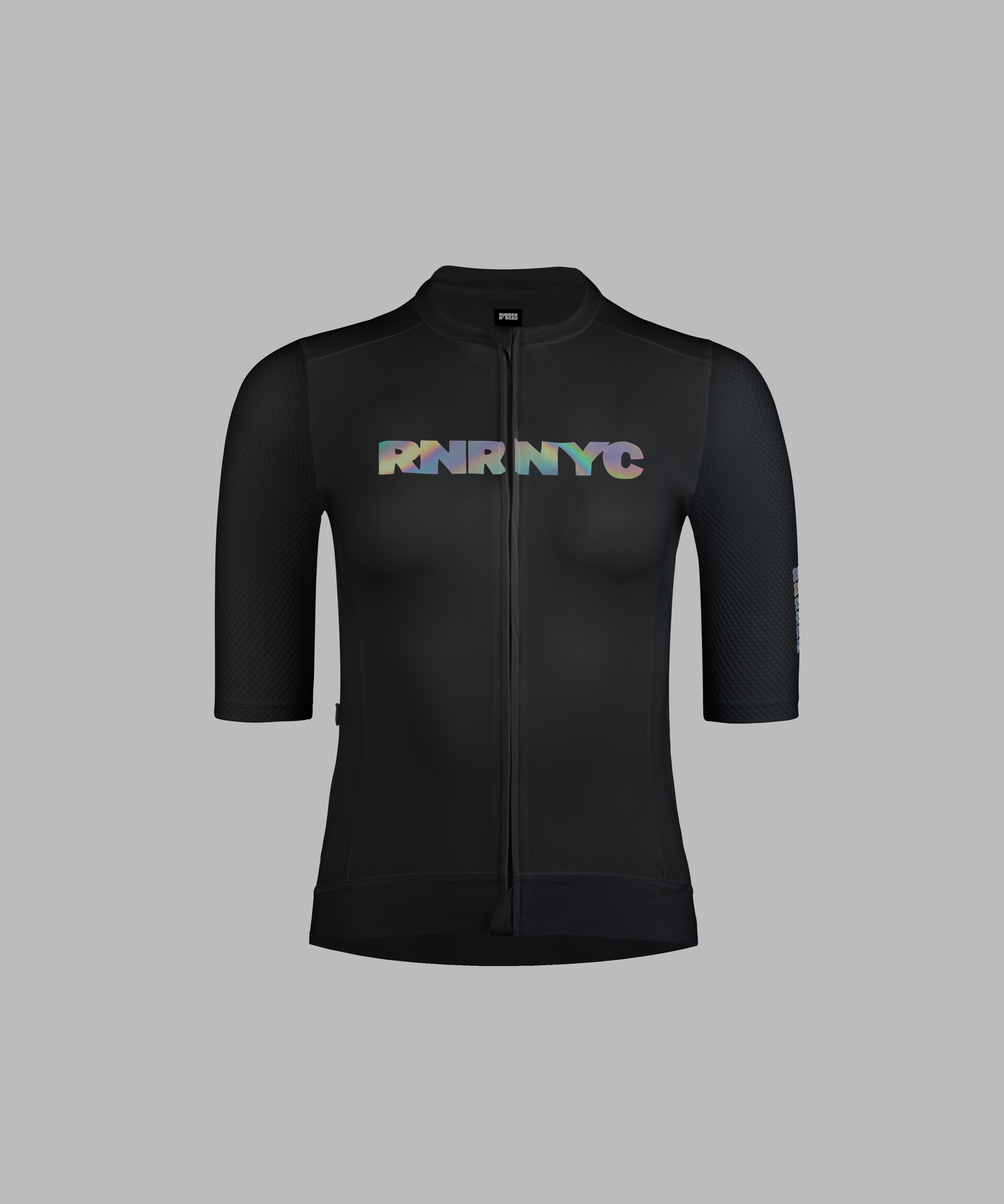 Women's REVERB Race Jersey - Black - RNRNYC™