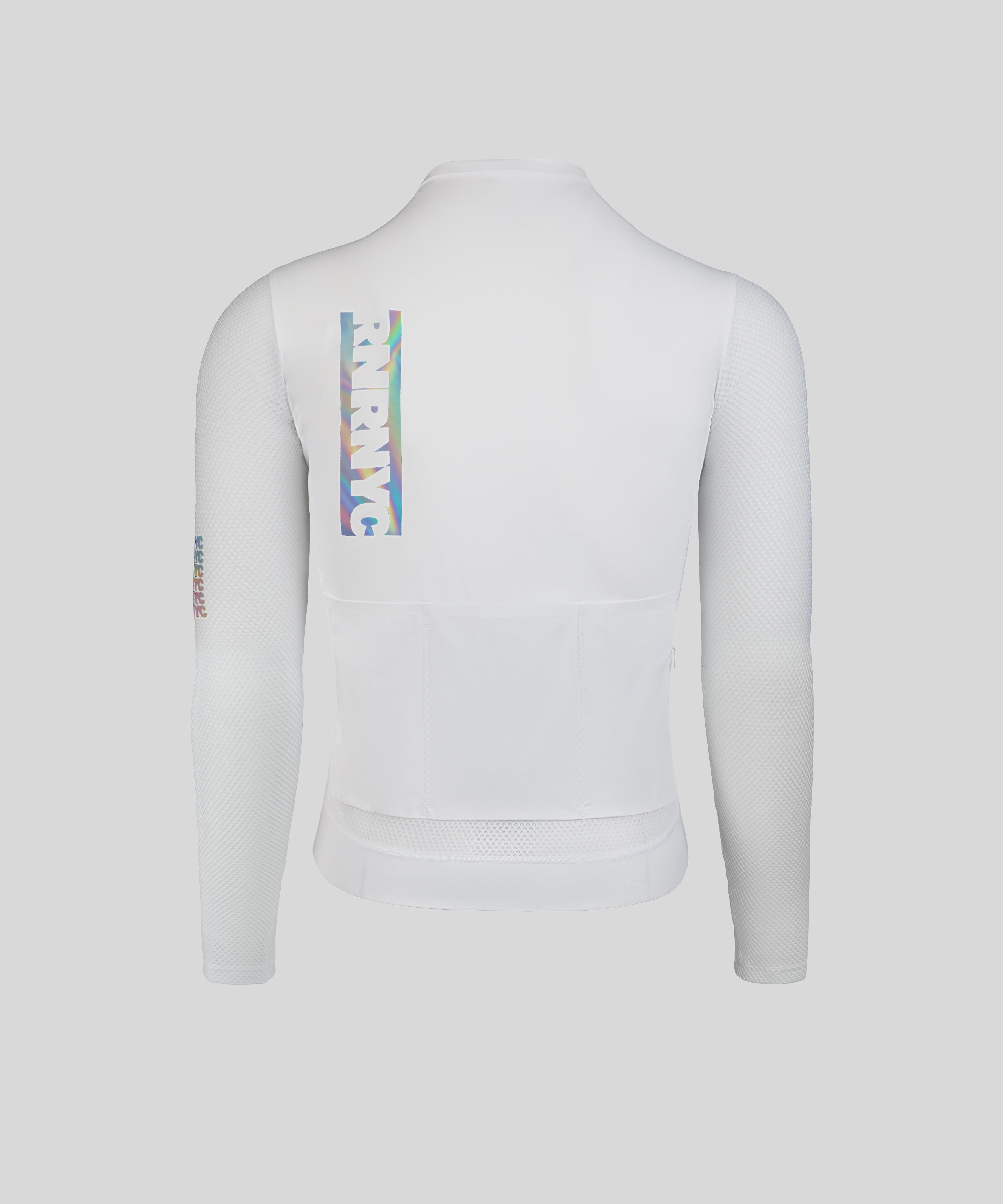 Women's LS REVERB Race Jersey - White - RNRNYC™