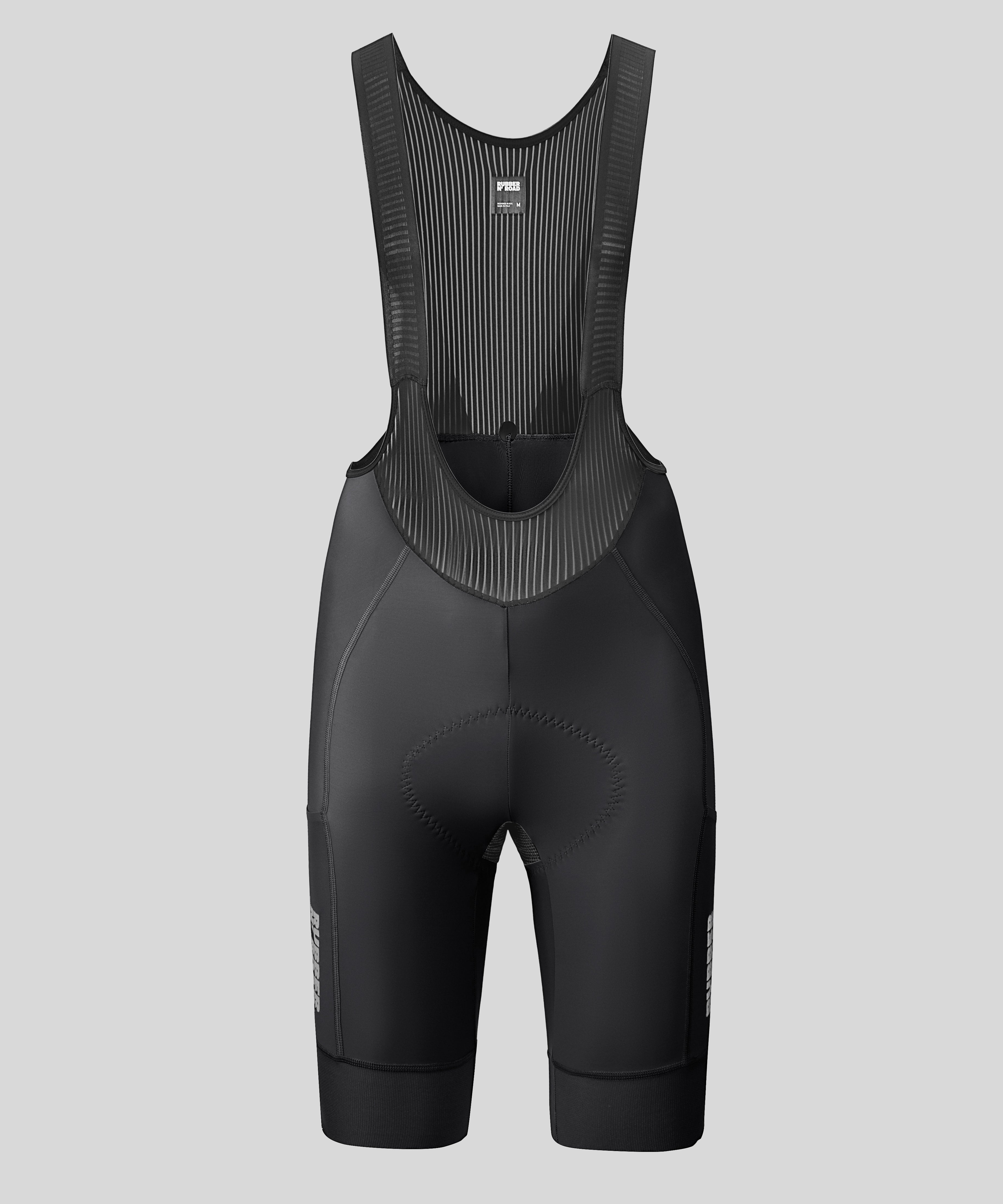 PREVAIL Bib Shorts - Black/Black - RUBBER N' ROAD