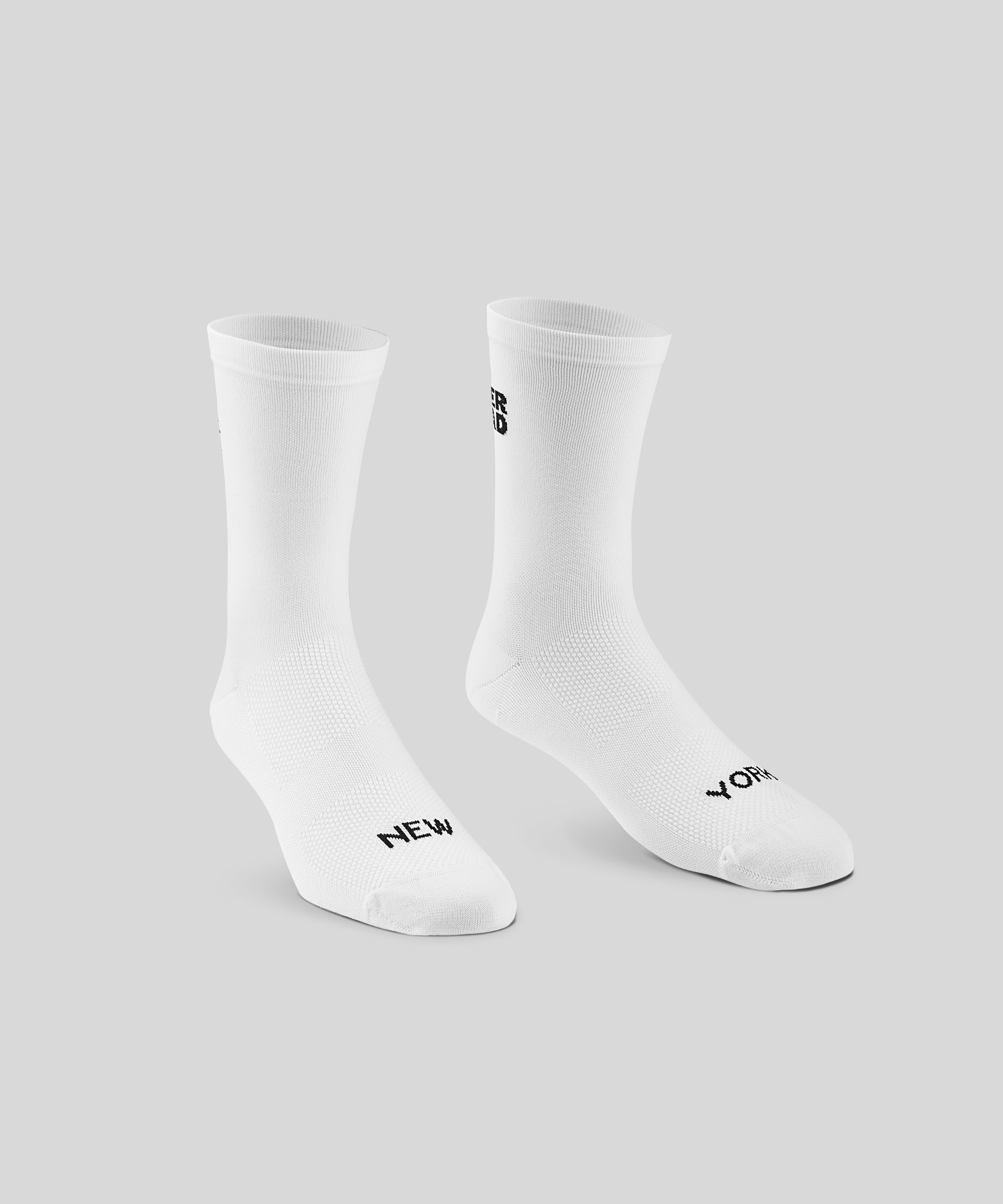 Uniform Logo Socks - White - RUBBER N' ROAD