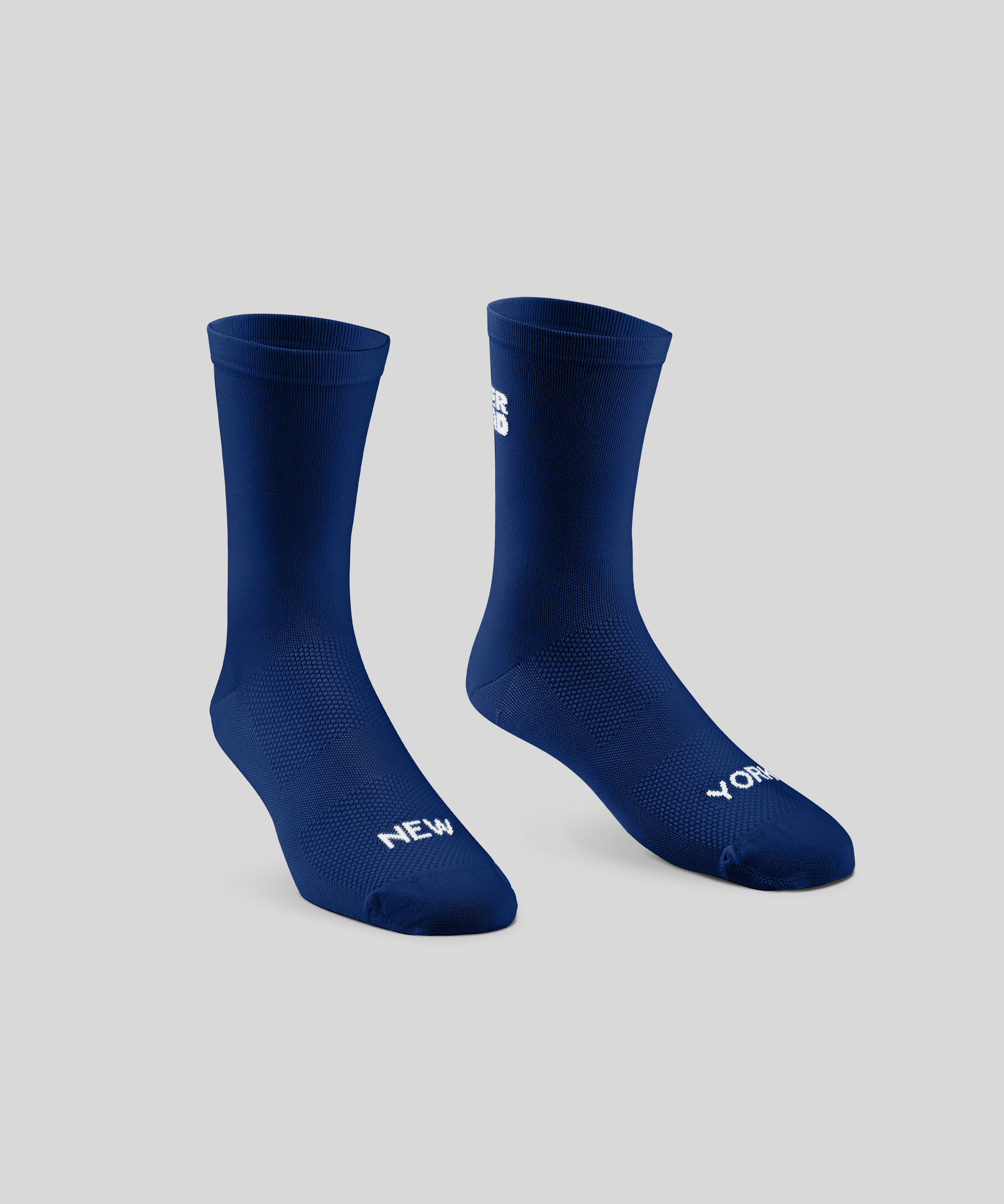 Uniform Logo Socks - Dark Blue - RUBBER N' ROAD