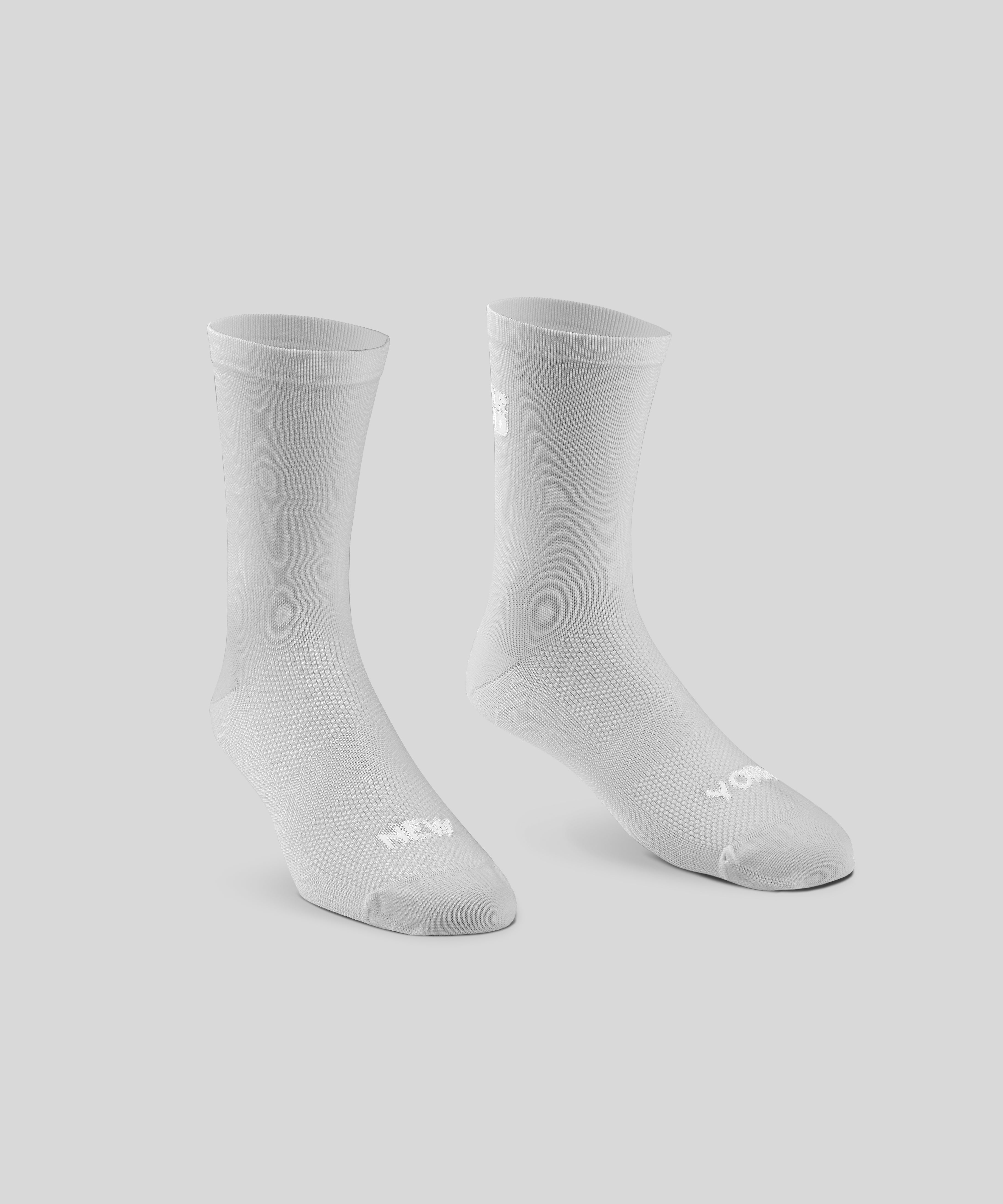 Uniform Logo Socks - Slab Grey - RUBBER N' ROAD