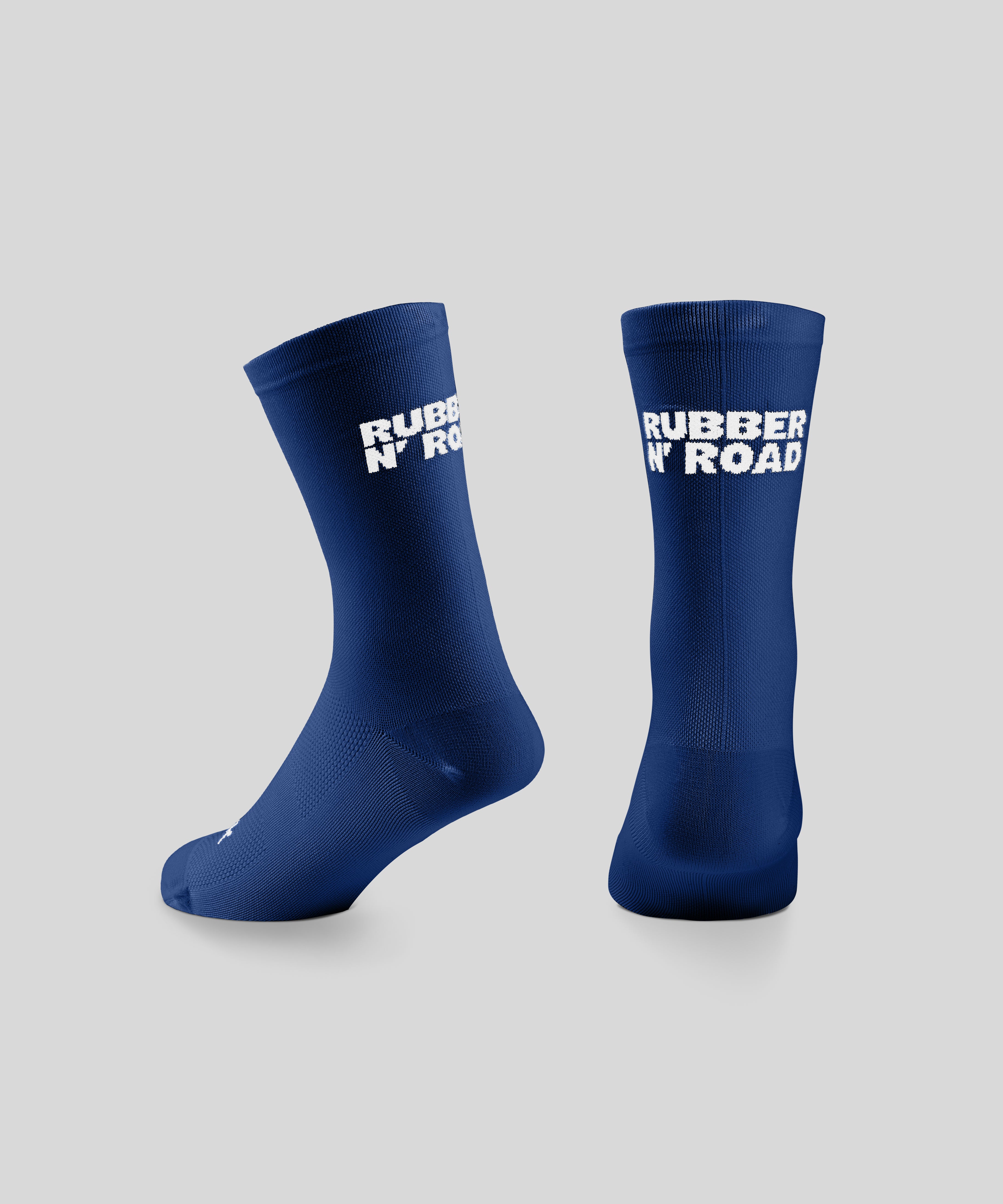 Uniform Logo Socks - Dark Blue - RUBBER N' ROAD