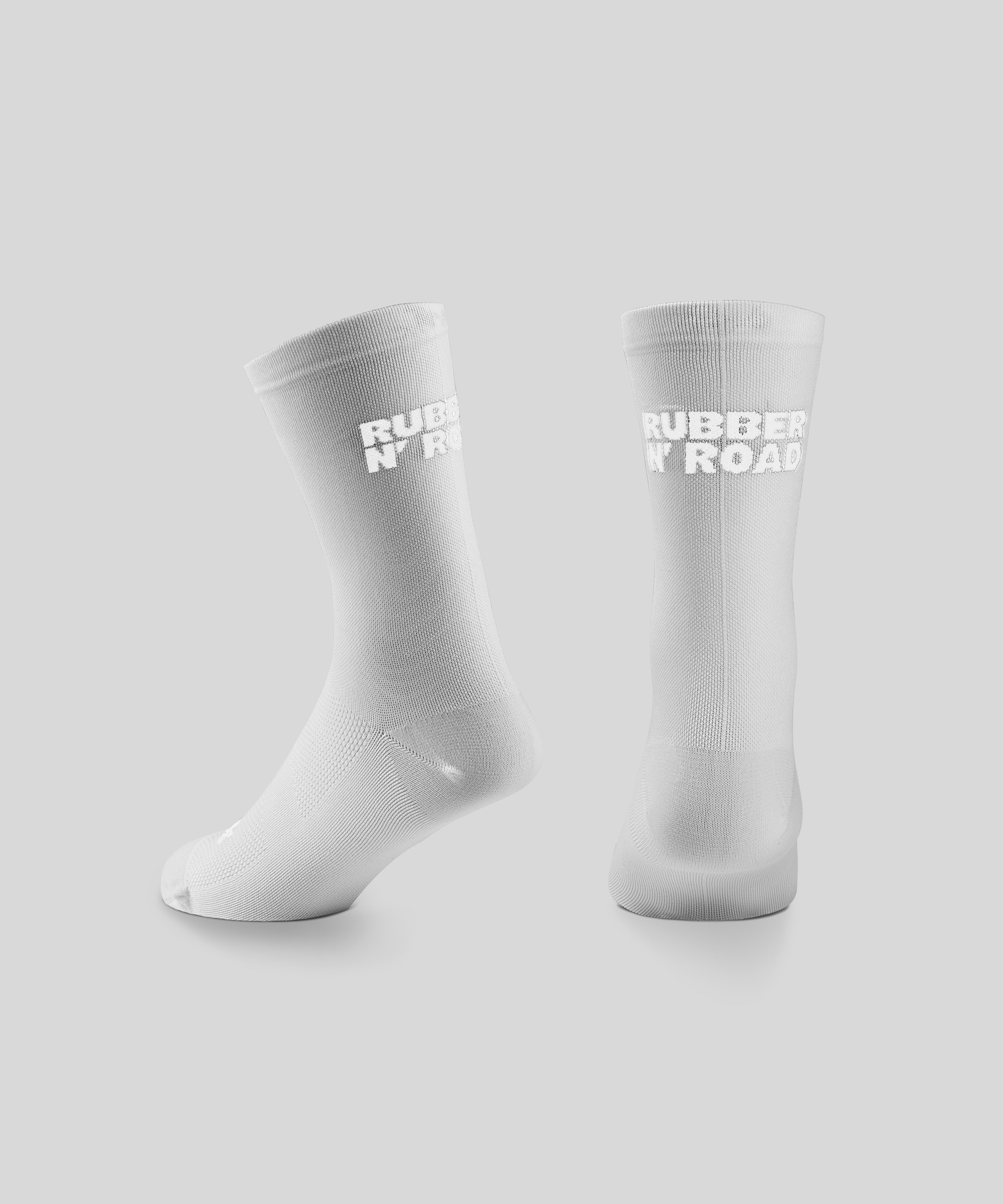 Uniform Logo Socks - Slab Grey - RUBBER N' ROAD