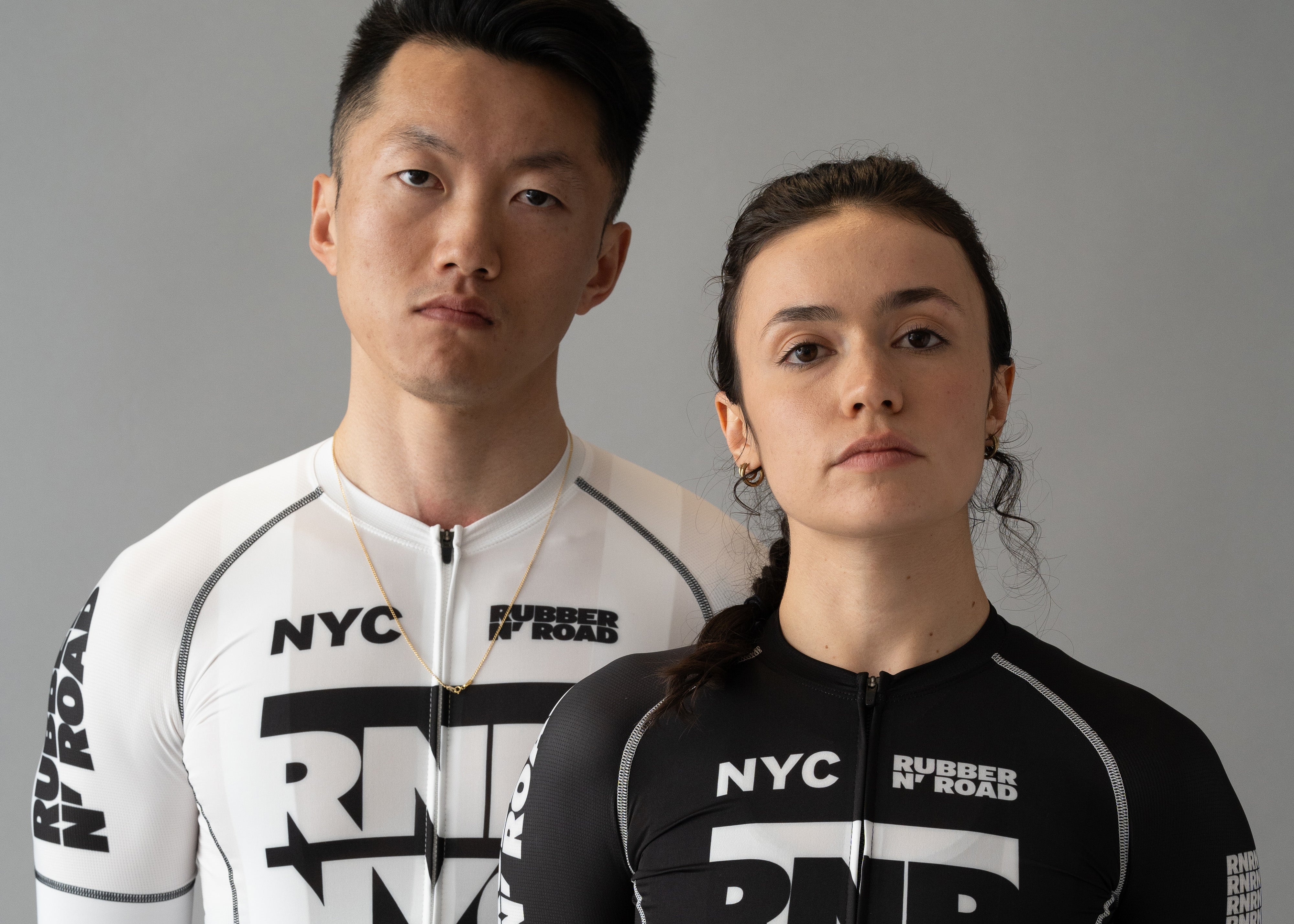 Women's RNRNYC™ IMPACT Jersey - Black/White – RUBBER N' ROAD