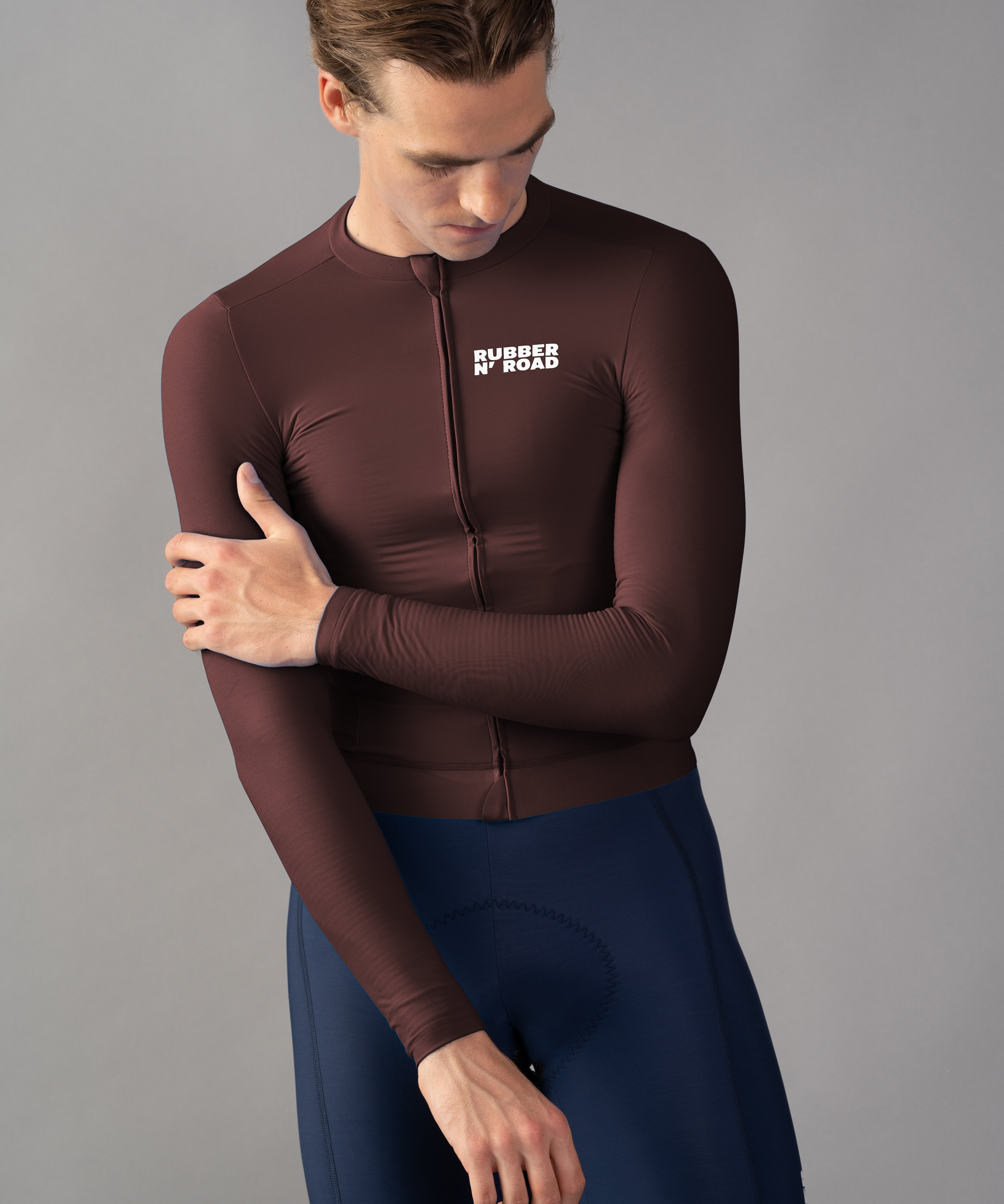 Uniform Long Sleeve Jersey - Palisades Cliffs - RUBBER N' ROAD
