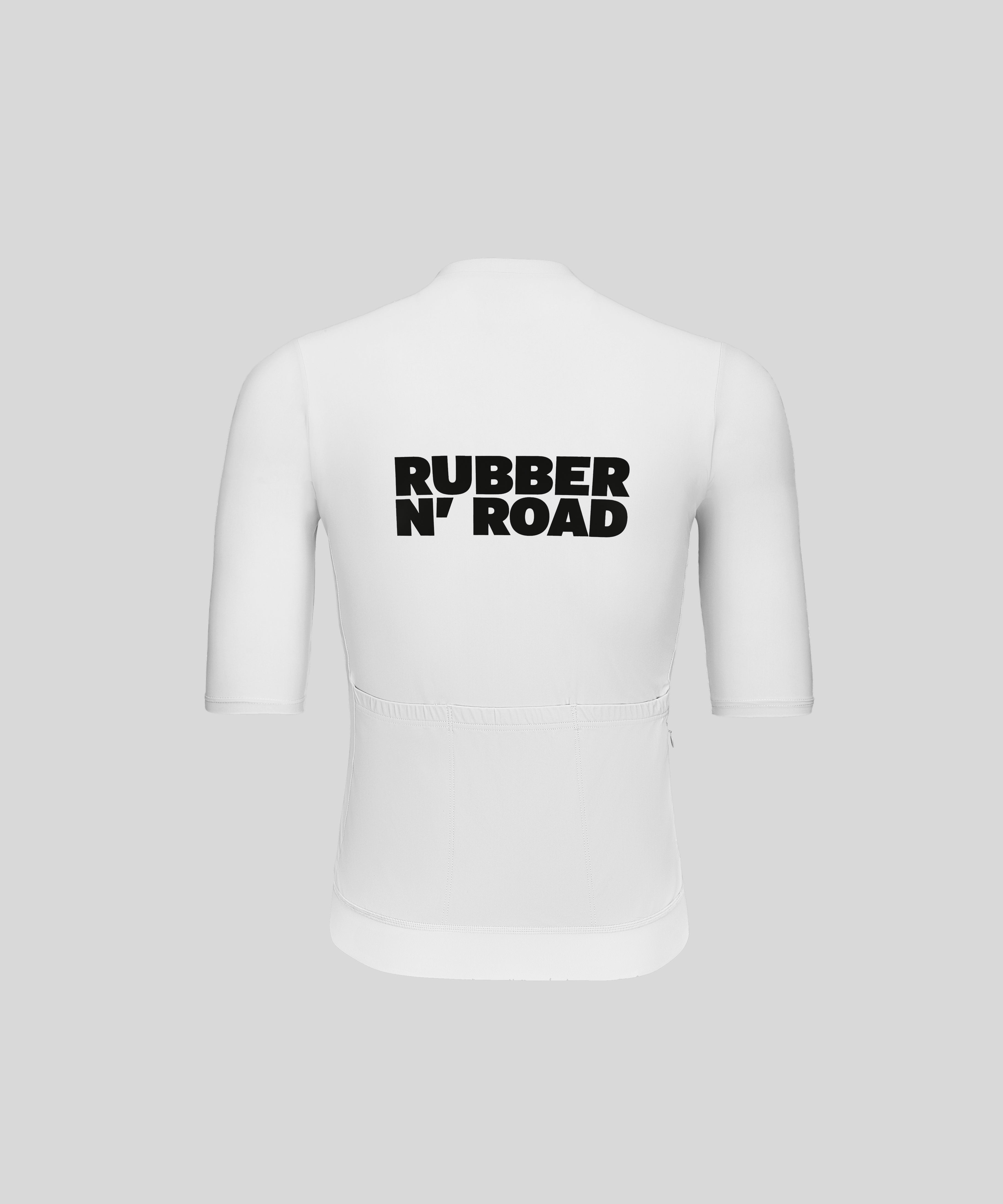 Uniform Jersey - White - RUBBER N' ROAD
