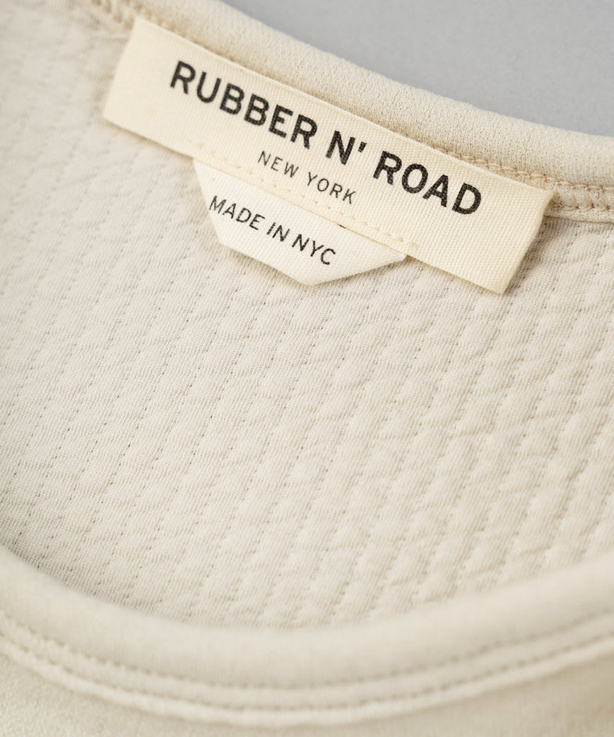 QuiltTech™  Wind Resistant Crewneck - Recycled - RUBBER N' ROAD NEW YORK