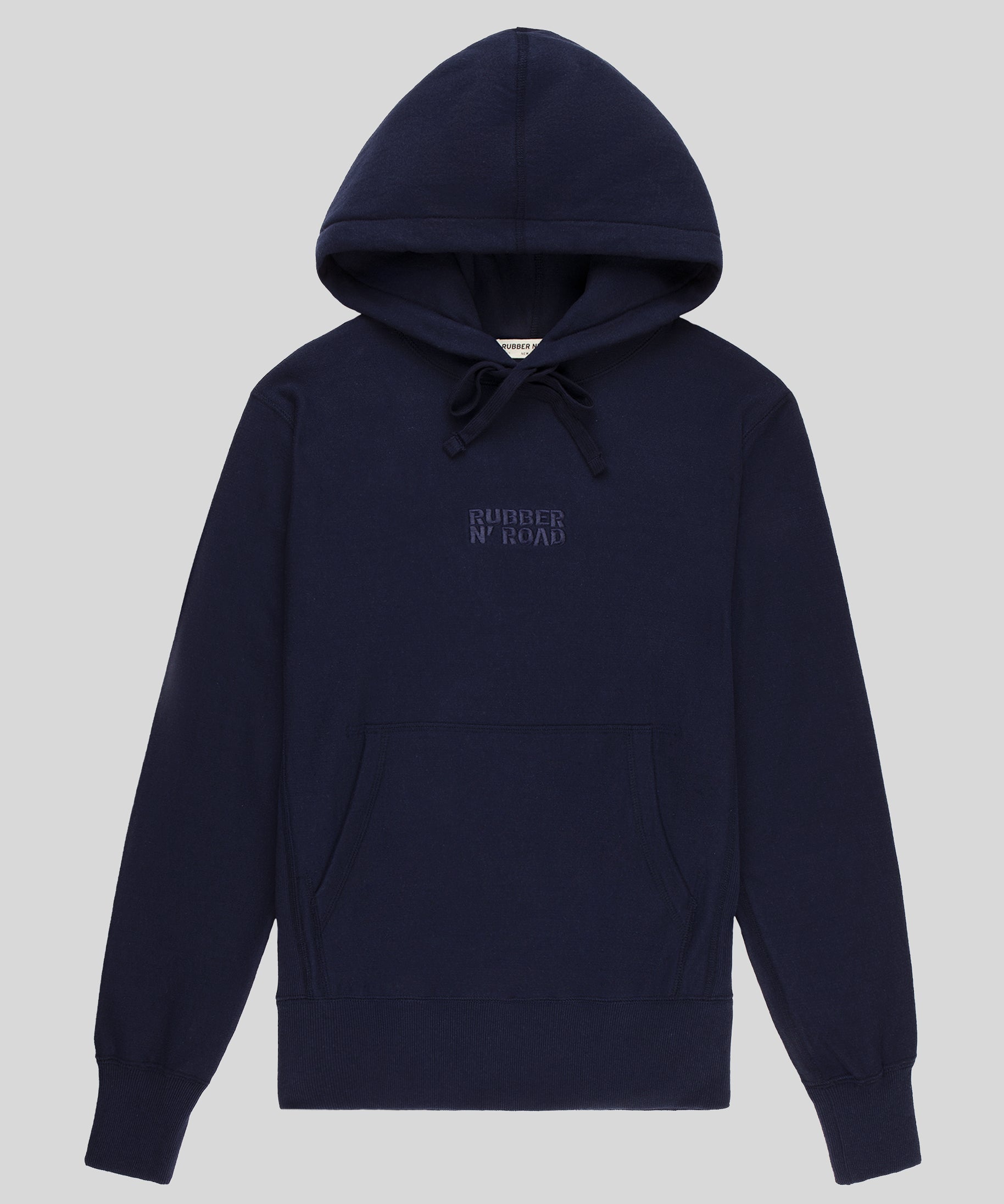 Shadow Hoodie - Navy - RUBBER N' ROAD